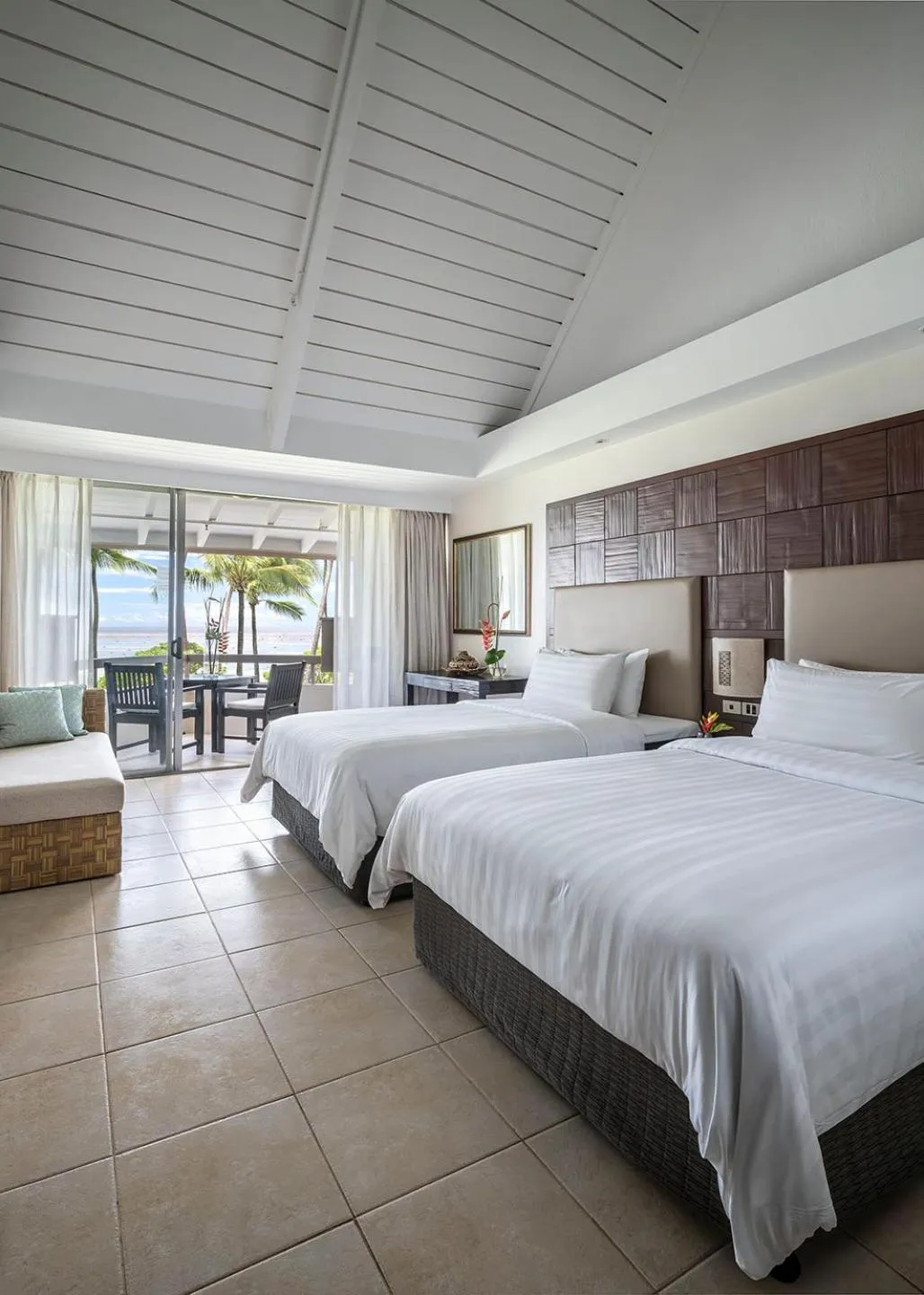 Photo of the whole room, Bed in Shangri-La Yanuca Island, Fiji