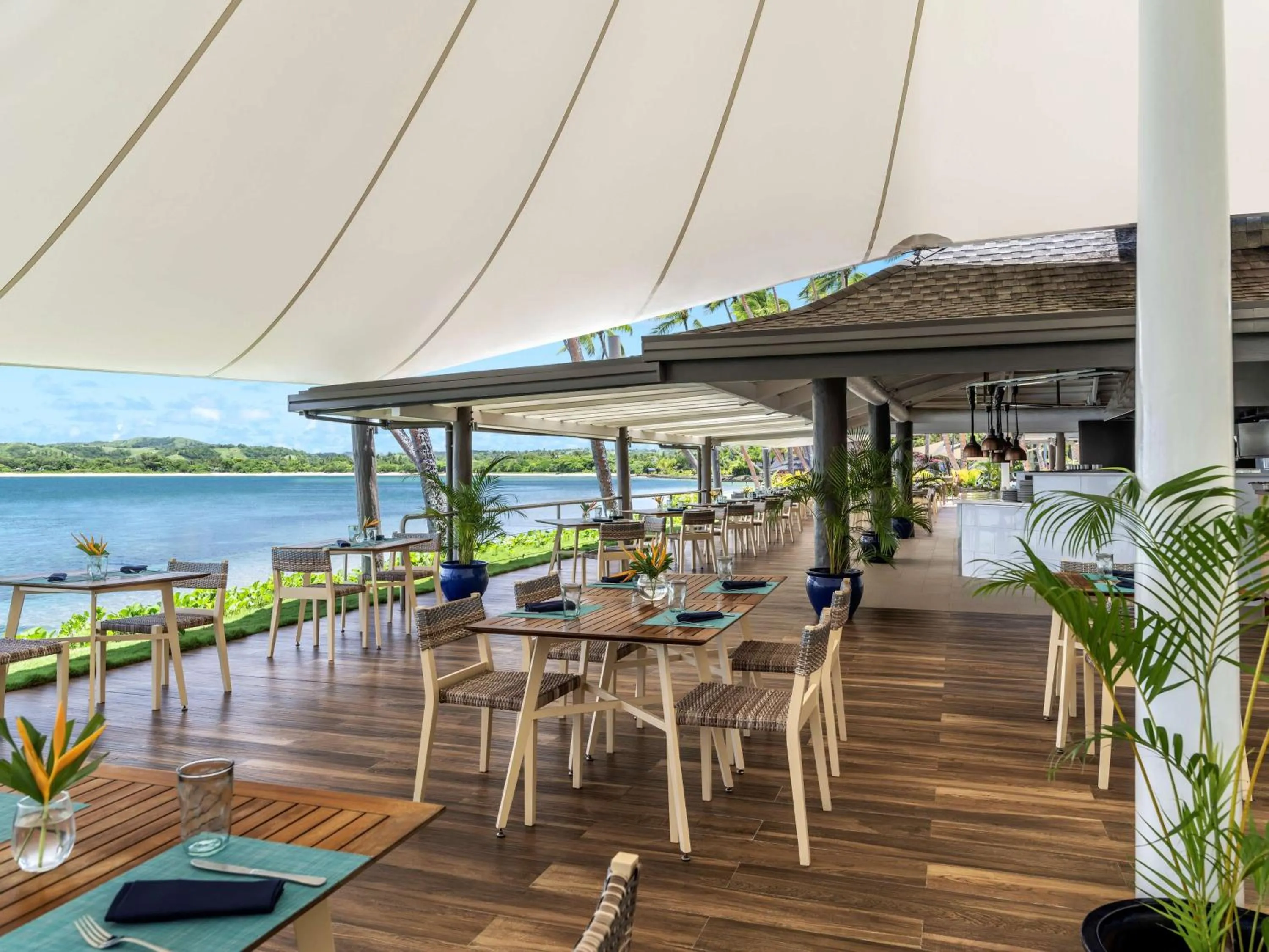 Restaurant/places to eat in Shangri-La Yanuca Island, Fiji