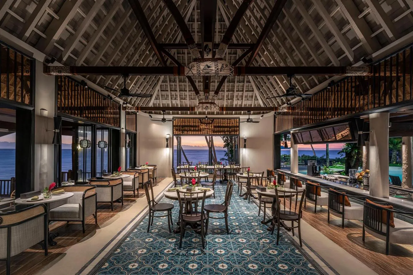 Restaurant/places to eat in Shangri-La Yanuca Island, Fiji