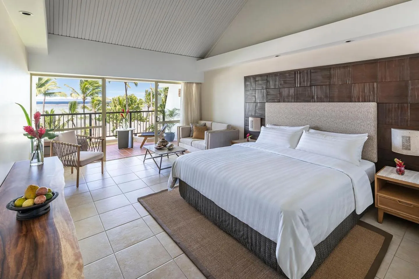 Photo of the whole room, Bed in Shangri-La Yanuca Island, Fiji