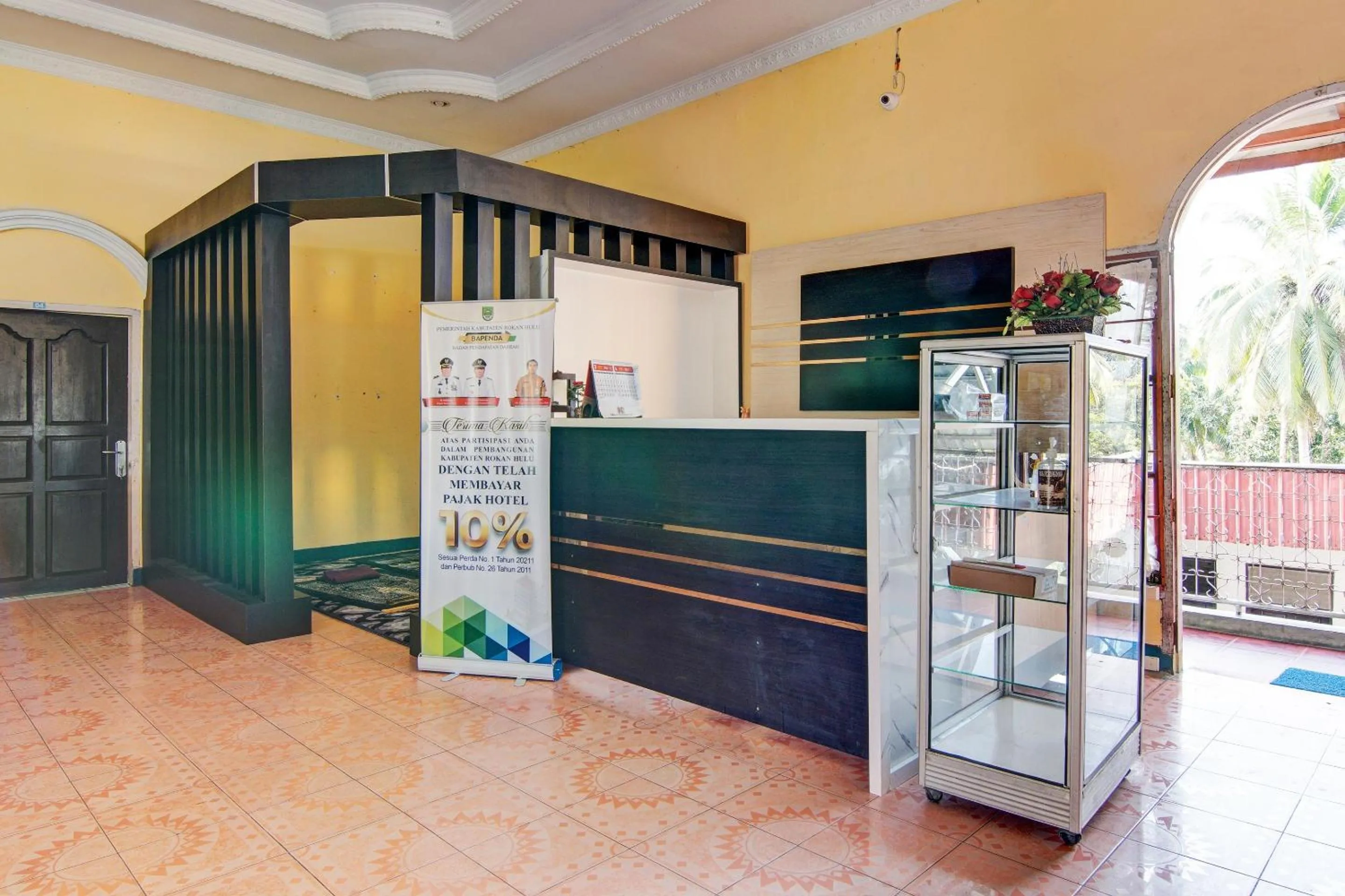 Lobby or reception in OYO 92497 Penginapan Pasir Indah SyariahNearMonument Park City Sand Pengaraian