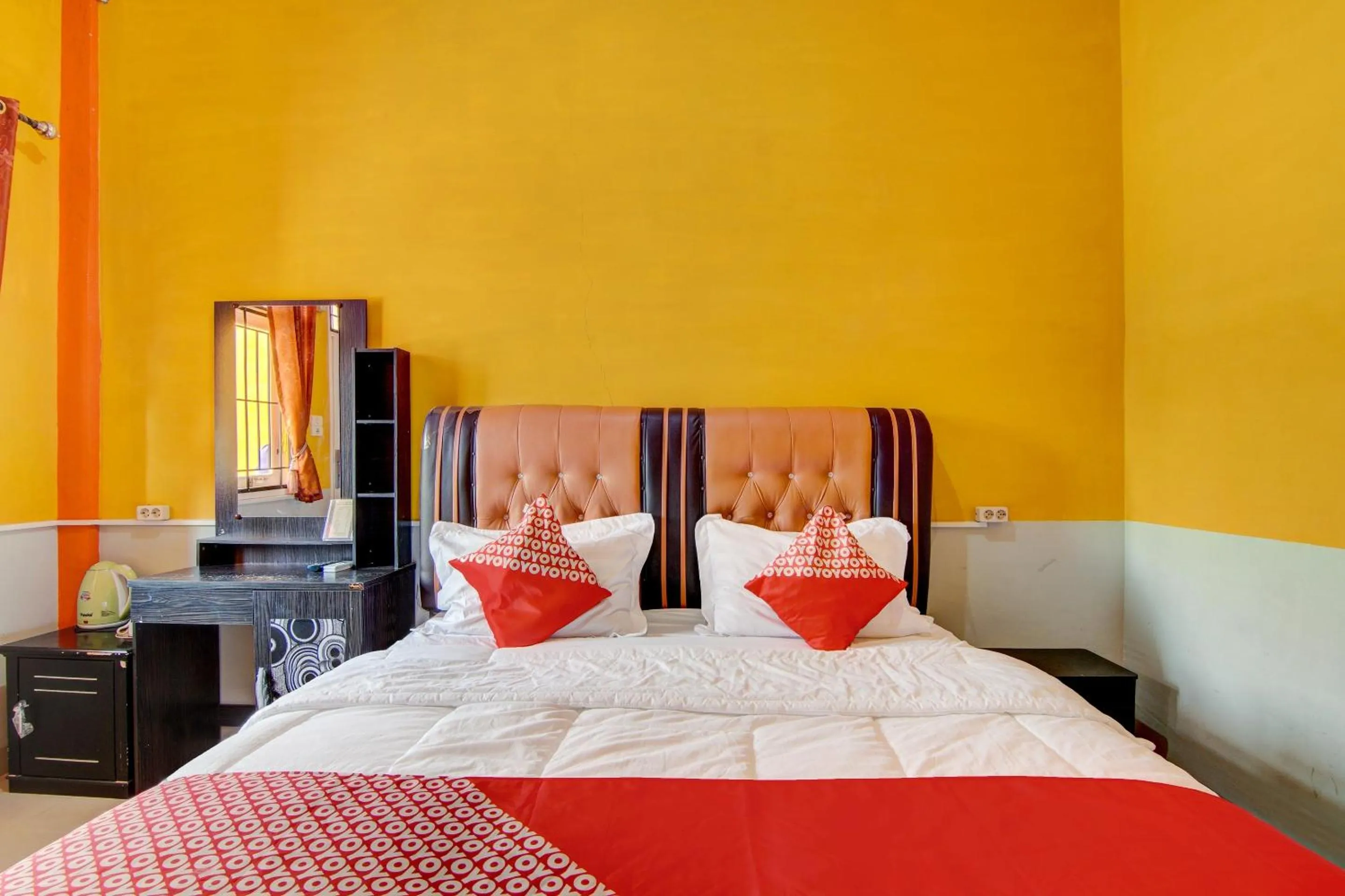 Bedroom in Hotel O Wisma Sakinah Syariah