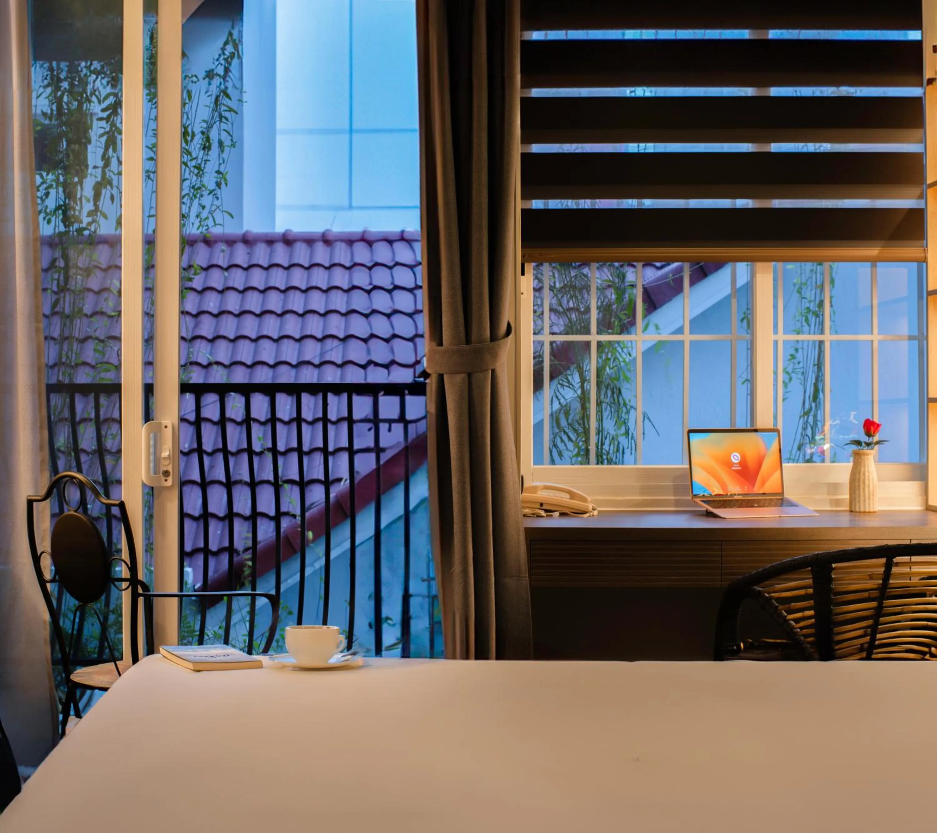 Bed in Aaron Boutique Hotel