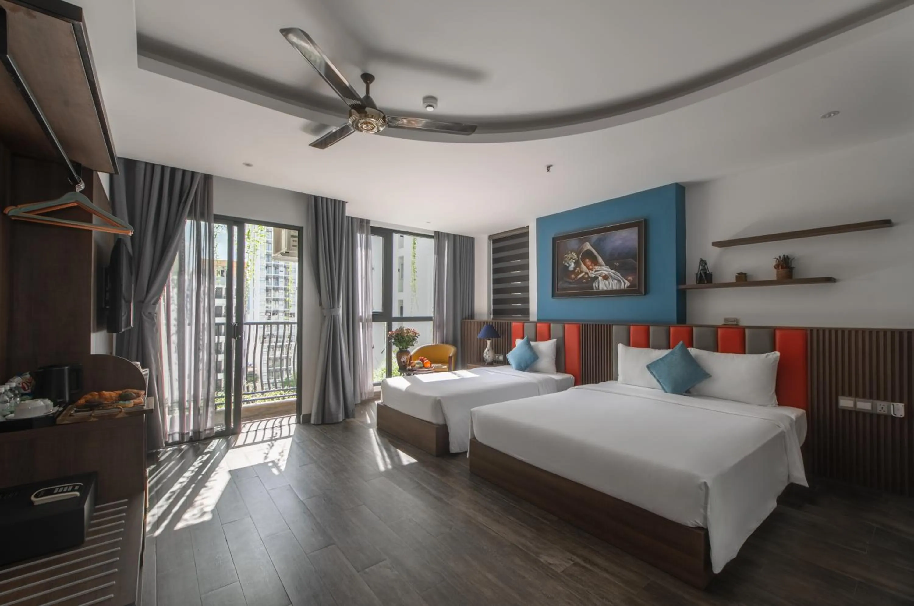 Bed in Aaron Boutique Hotel