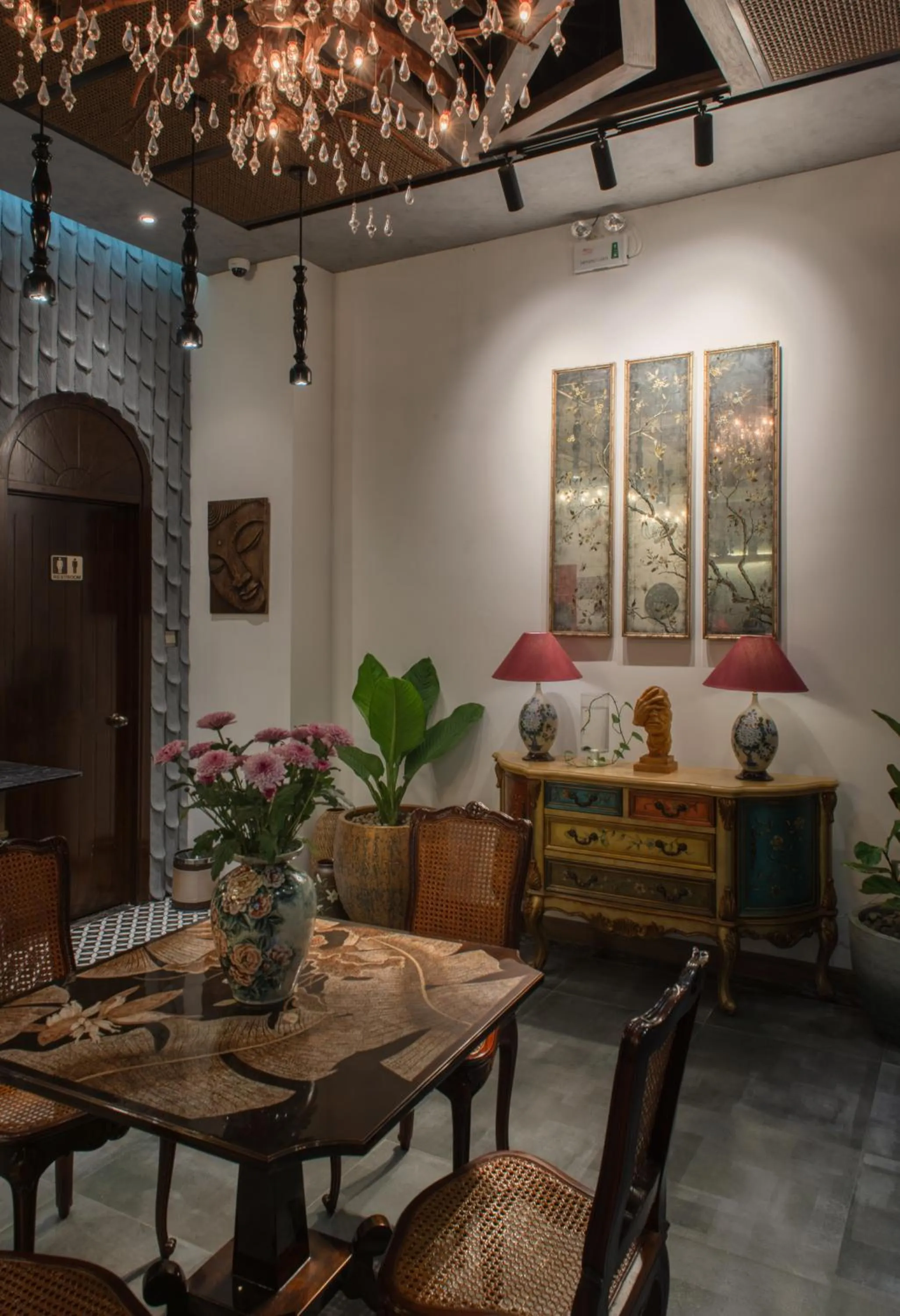 Lobby or reception in Aaron Boutique Hotel