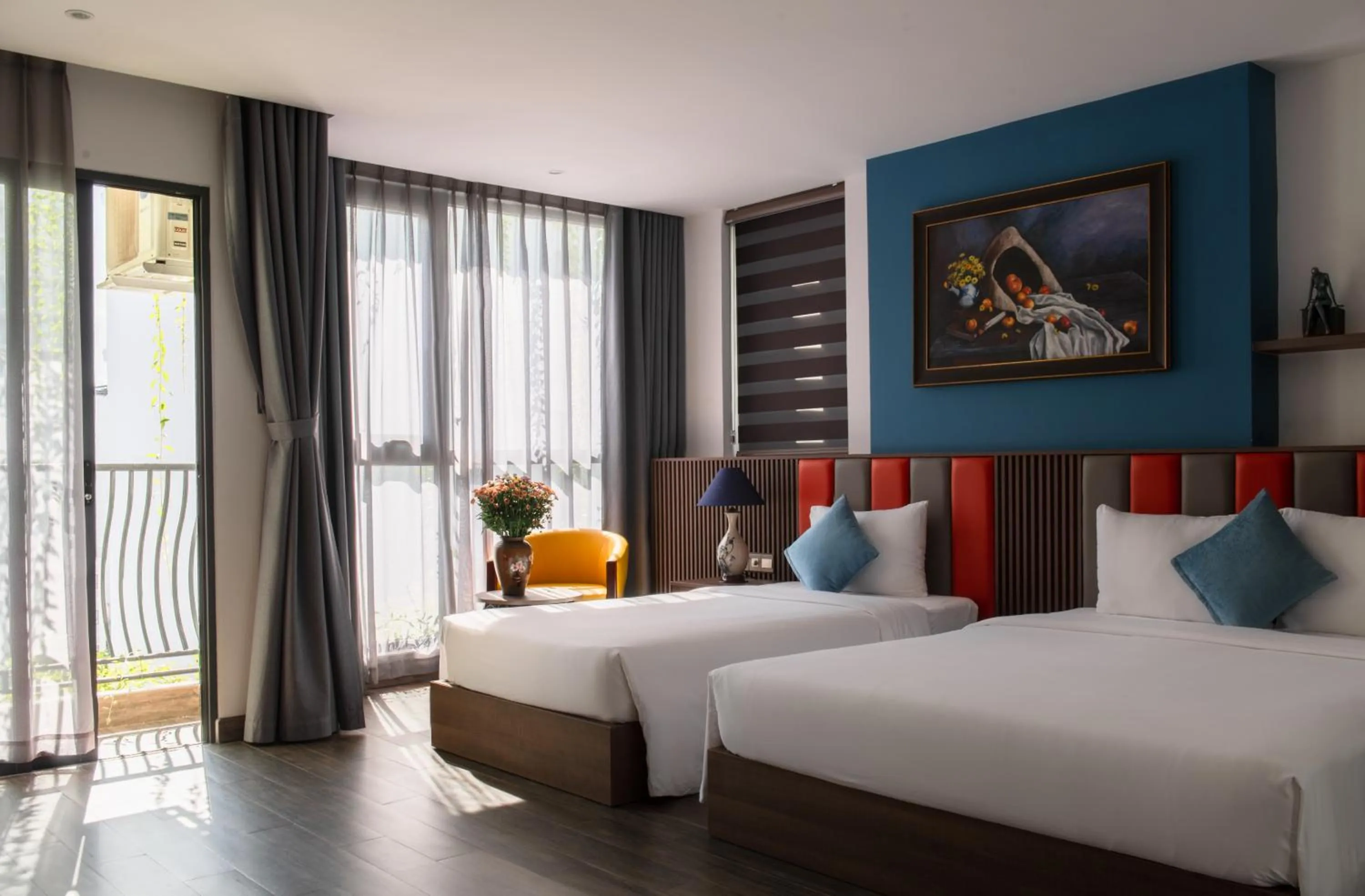 Bed in Aaron Boutique Hotel