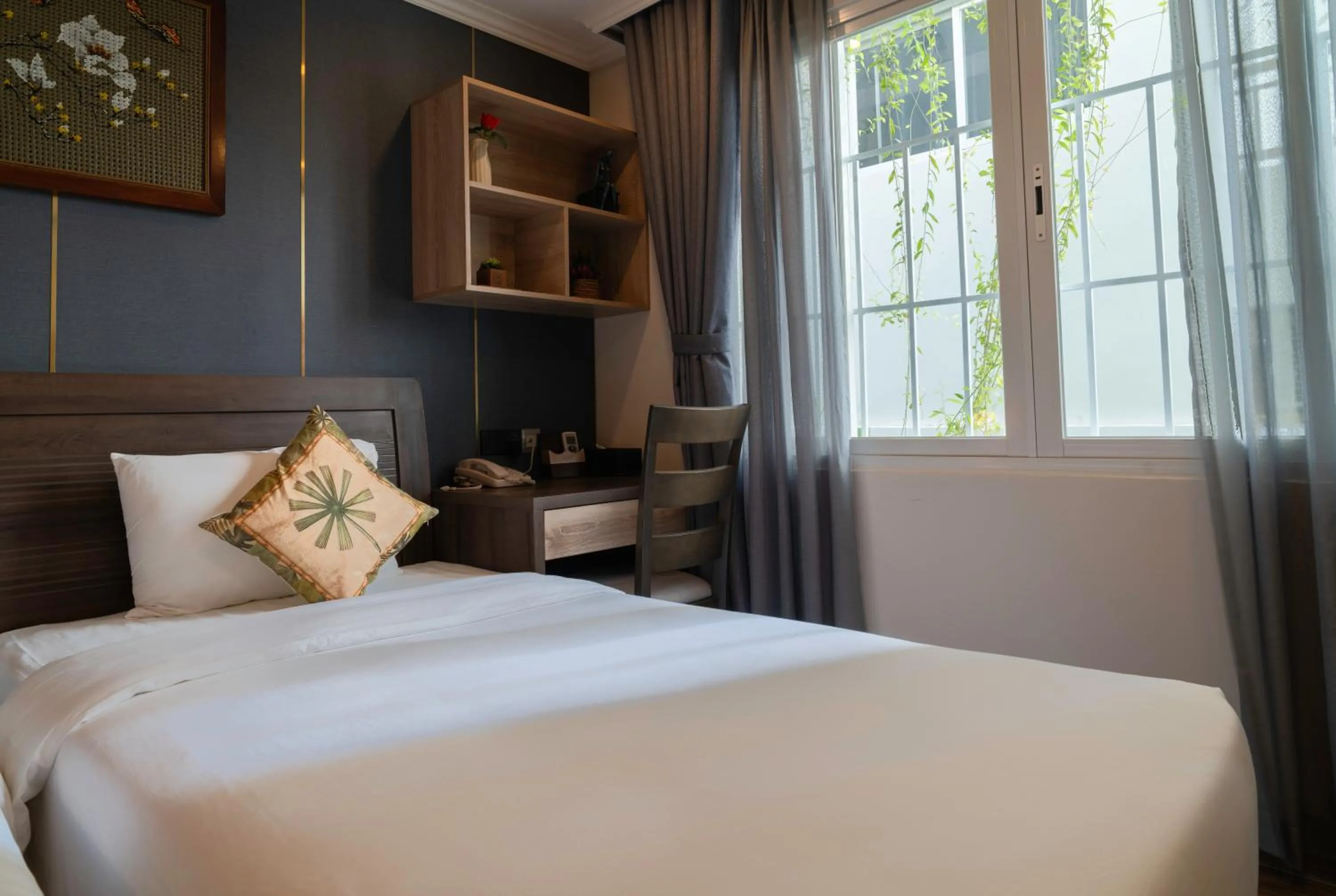 Bed in Aaron Boutique Hotel