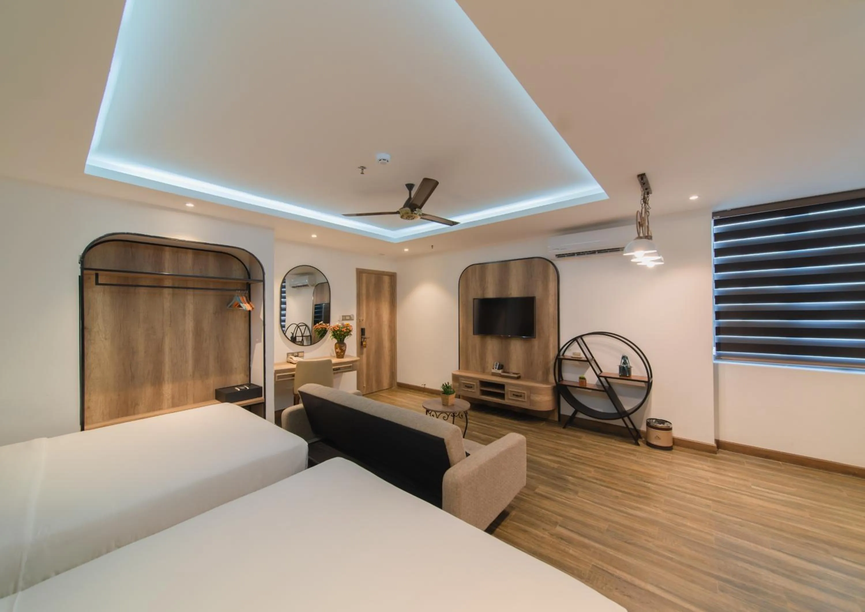 Bed in Aaron Boutique Hotel