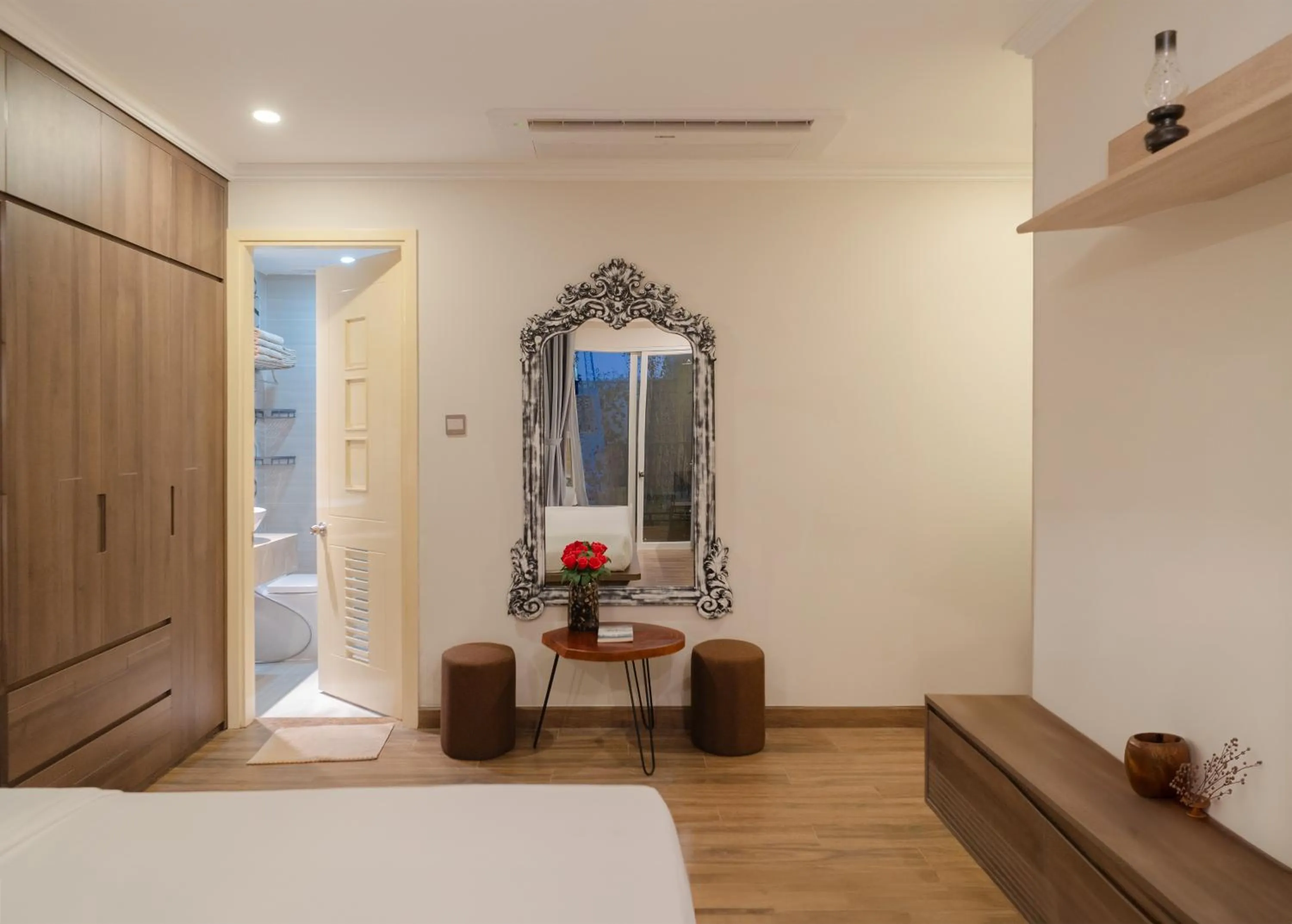 Bed in Aaron Boutique Hotel