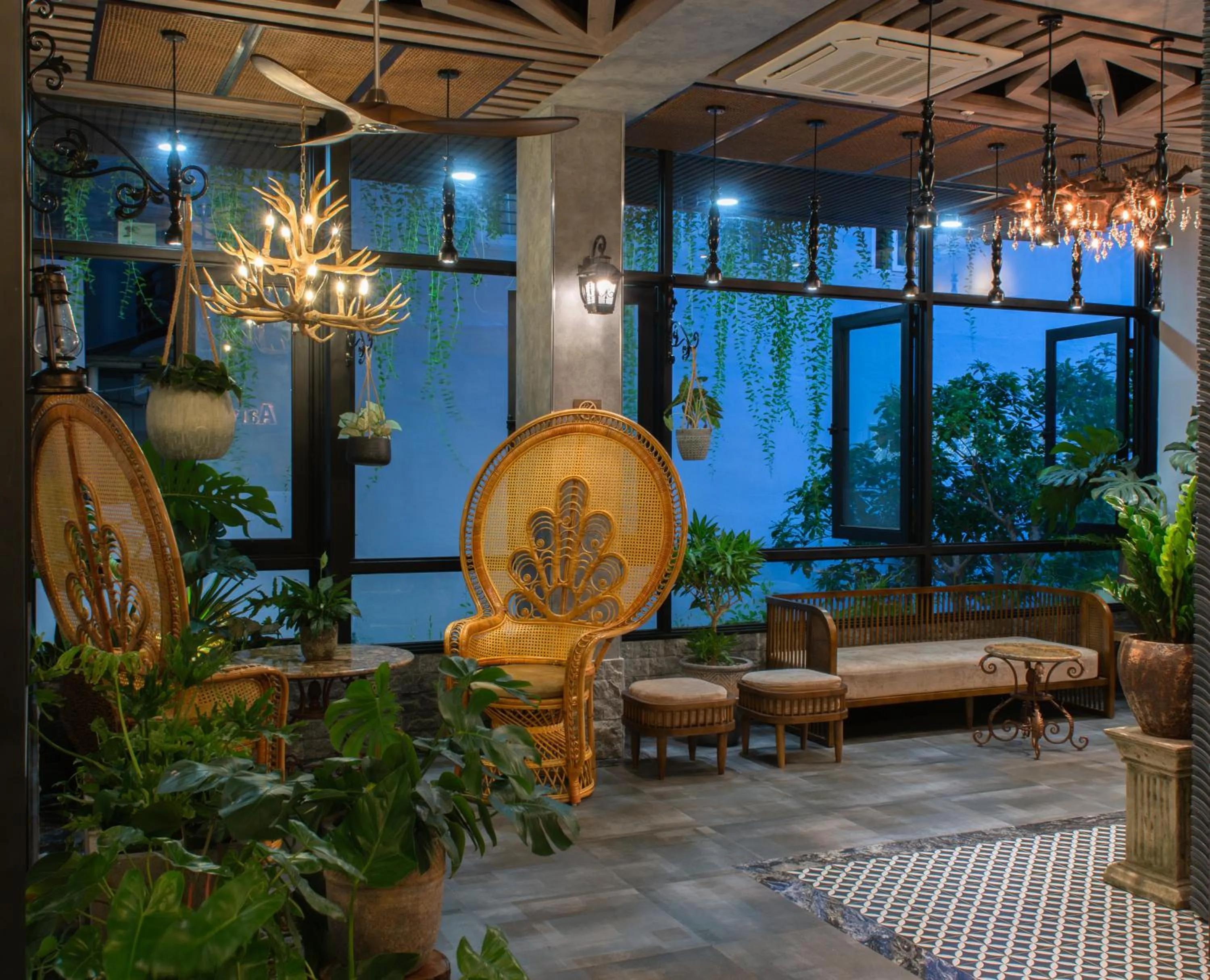 Garden in Aaron Boutique Hotel