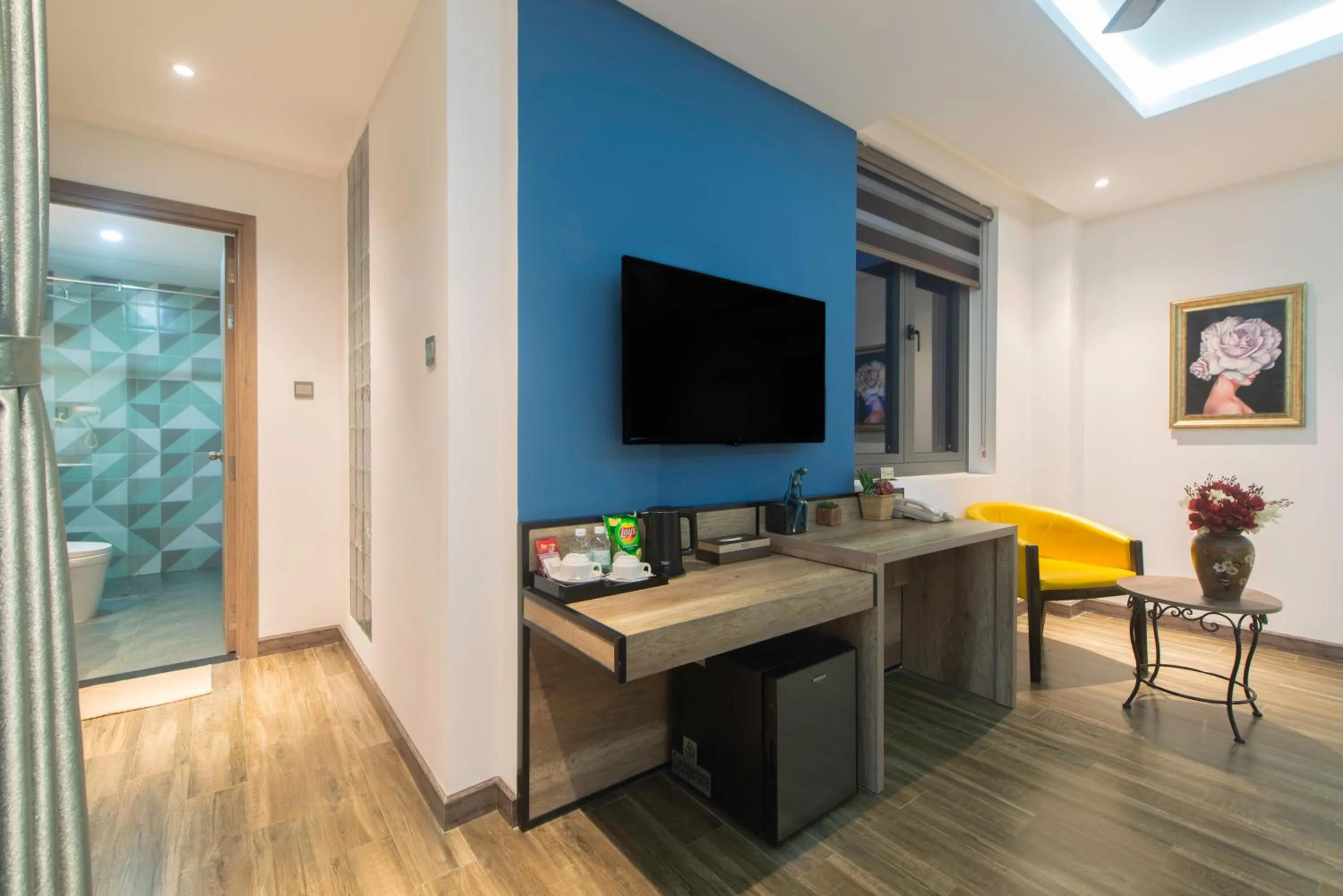 TV and multimedia in Aaron Boutique Hotel