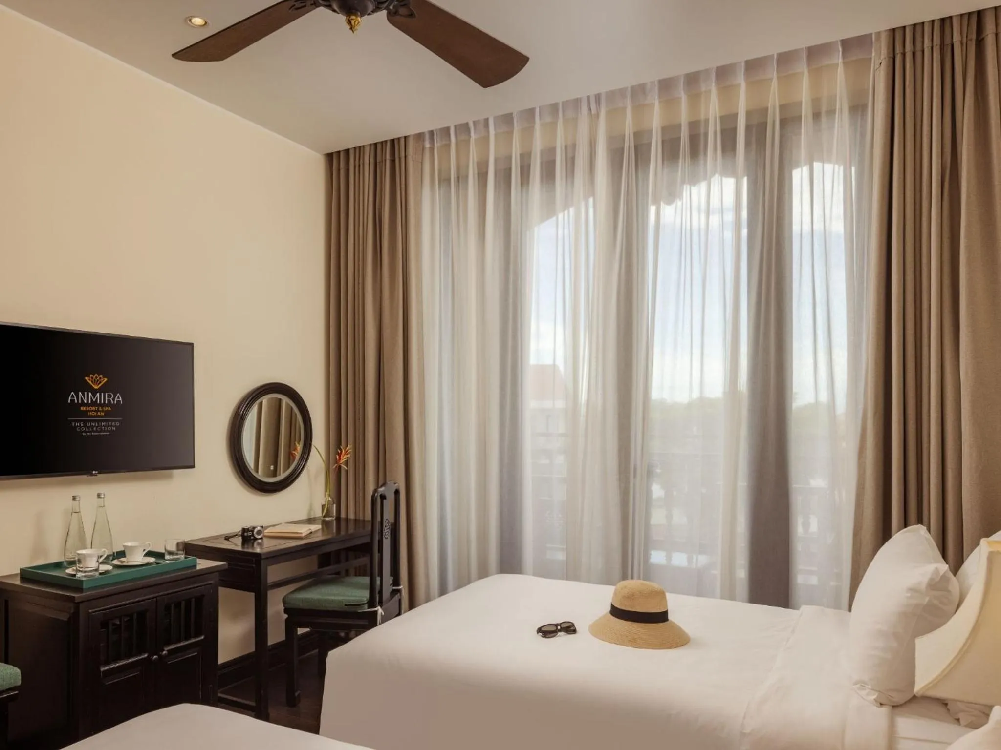 Bedroom, Bed in Anmira Resort & Spa Hoi An by The Unlimited Collection, Managed by the Ascott