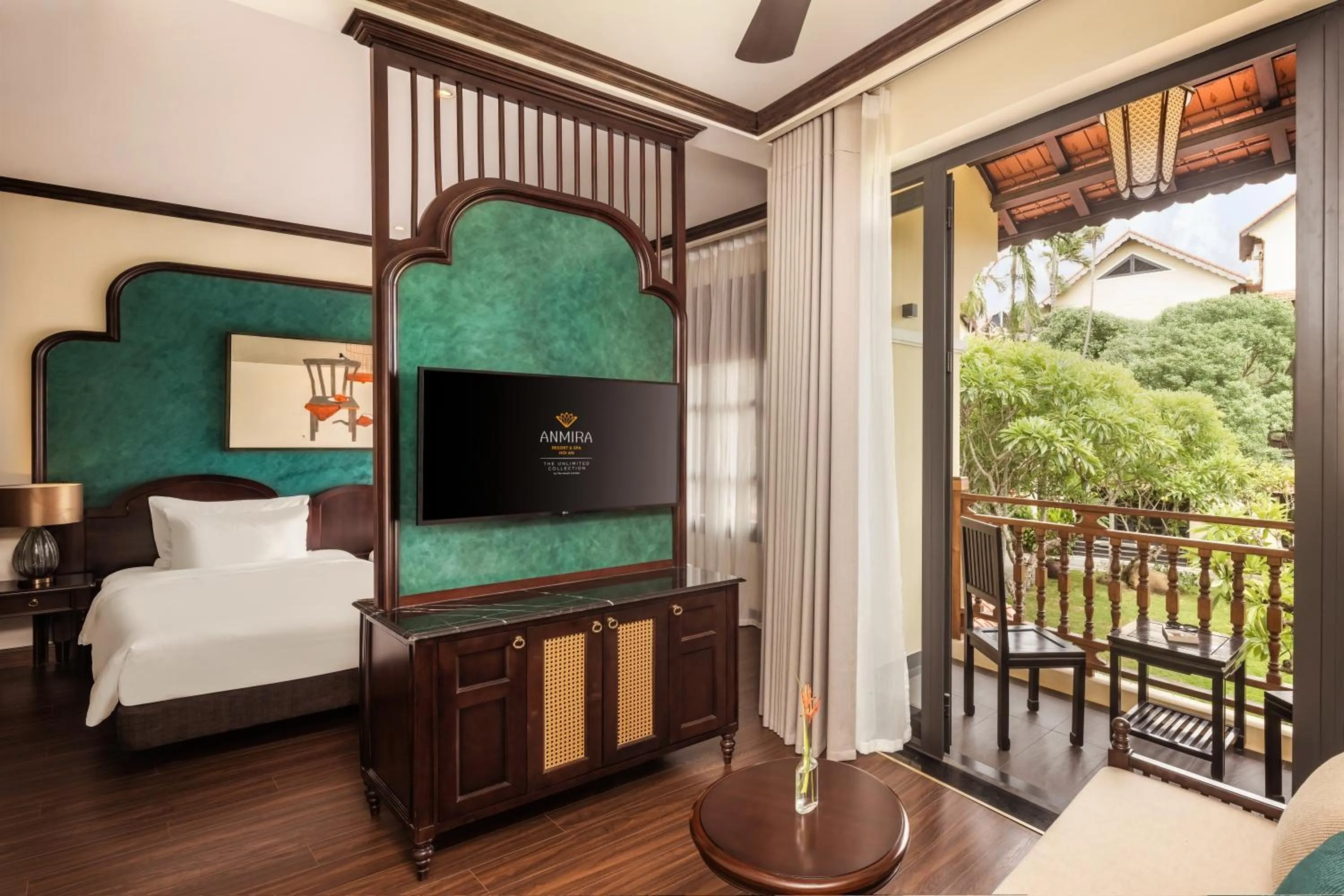 Communal lounge/ TV room, Bed in Anmira Resort & Spa Hoi An by The Unlimited Collection, Managed by the Ascott