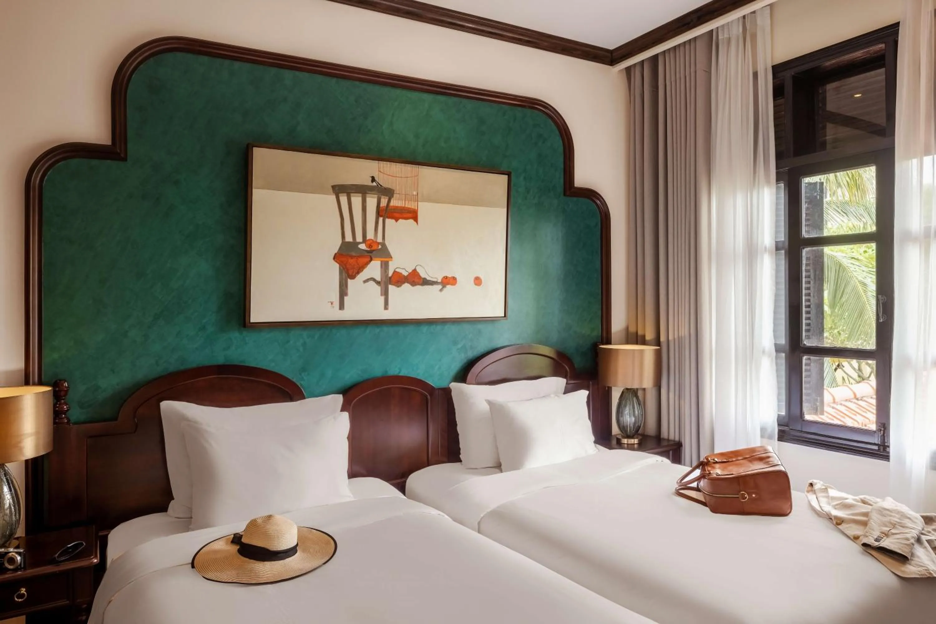 Bed in Anmira Resort & Spa Hoi An by The Unlimited Collection, Managed by the Ascott