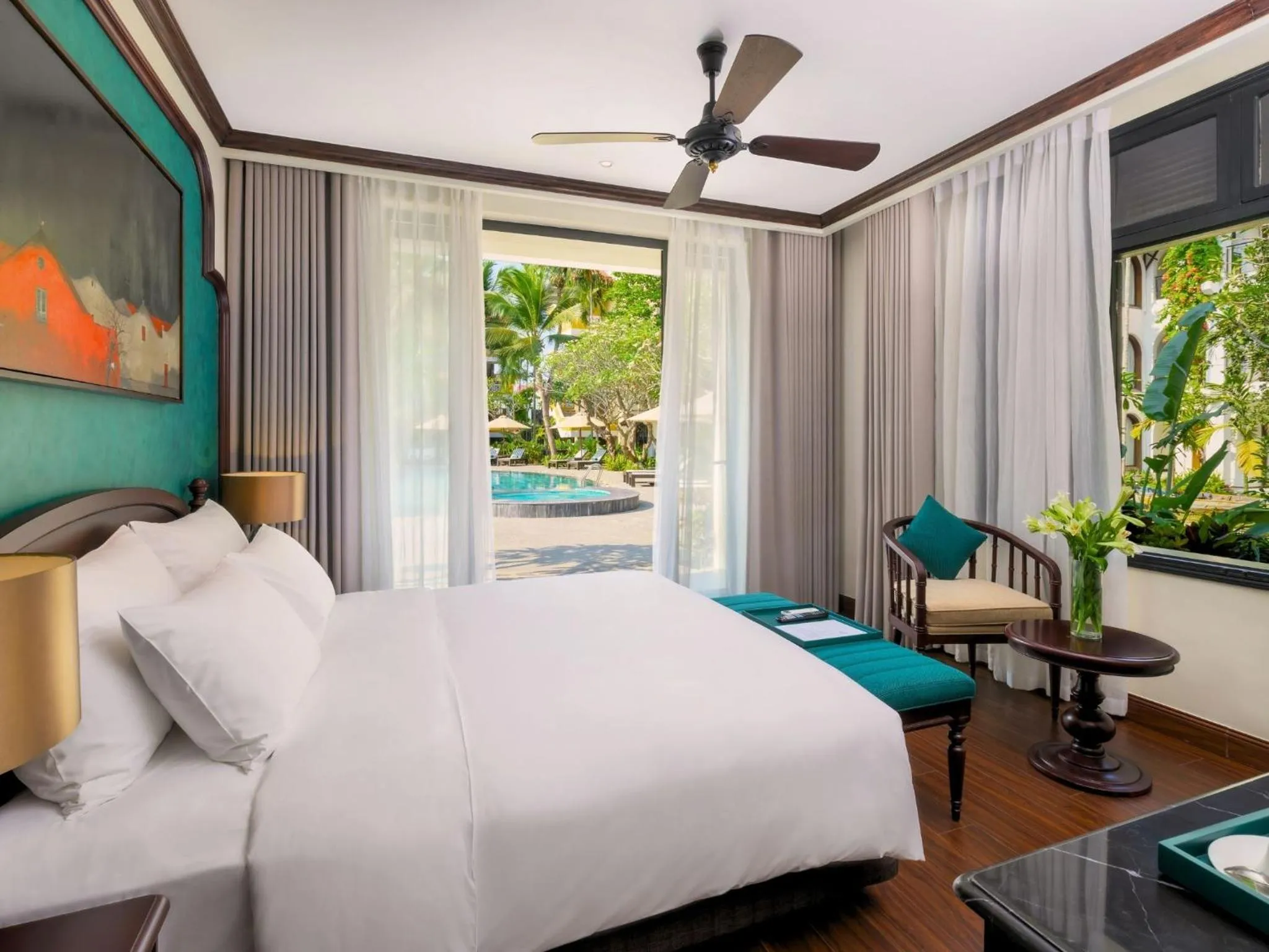 Bedroom, Bed in Anmira Resort & Spa Hoi An by The Unlimited Collection, Managed by the Ascott