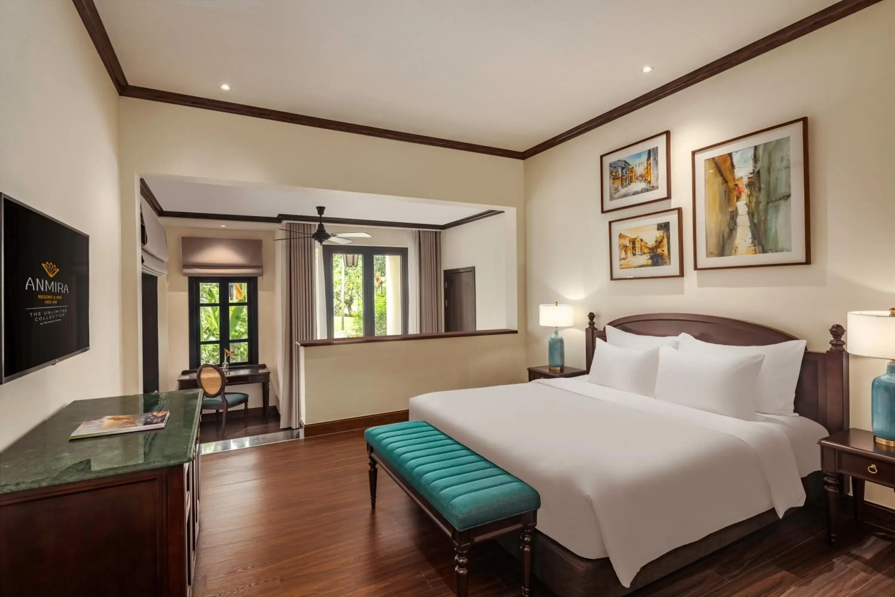 Vista Suite Double in Anmira Resort & Spa Hoi An by The Unlimited Collection, Managed by the Ascott Vista Suite Double in Anmira Resort & Spa Hoi An by The Unlimited Collection, Managed by the Ascott