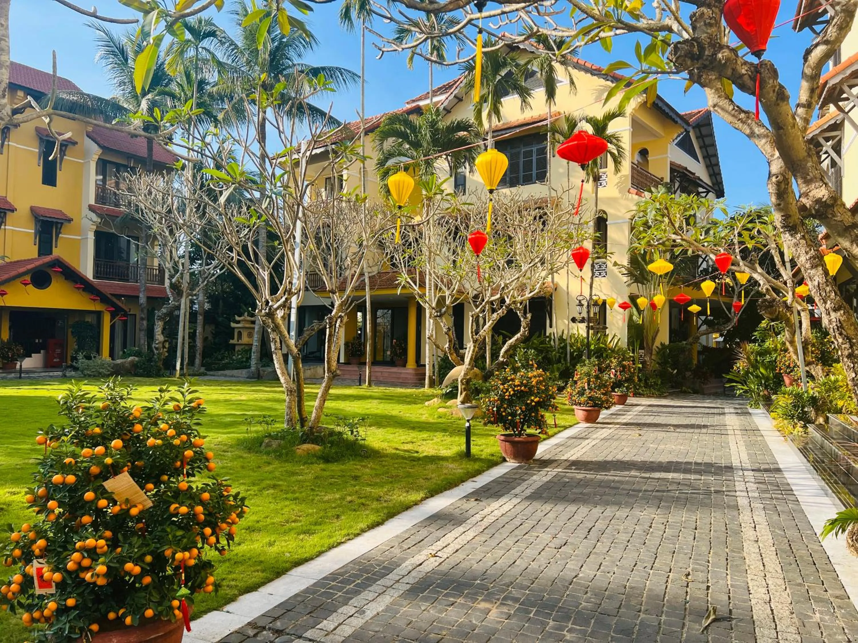 Garden view in Anmira Resort & Spa Hoi An by The Unlimited Collection, Managed by the Ascott