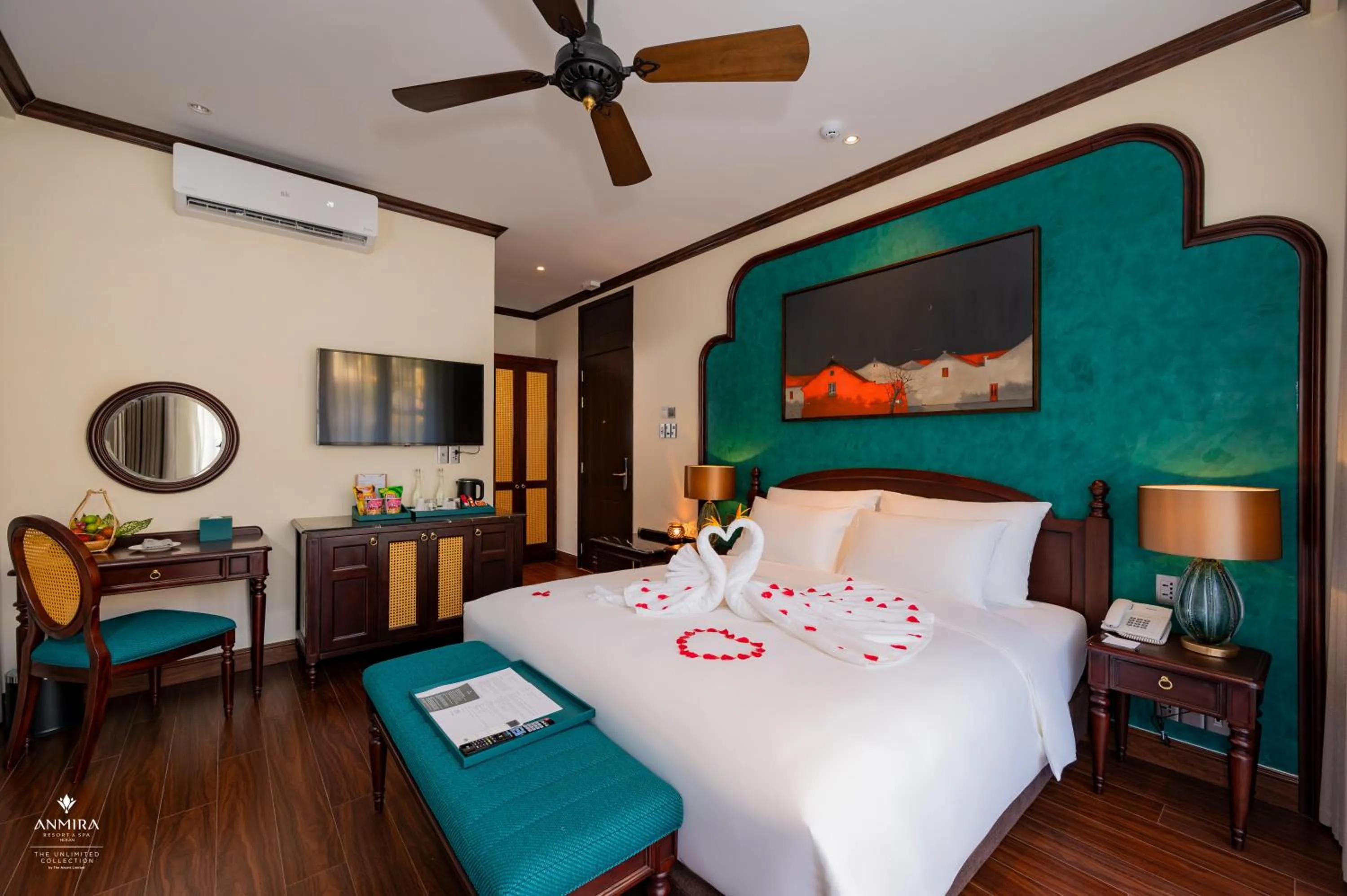Bedroom, Bed in Anmira Resort & Spa Hoi An by The Unlimited Collection, Managed by the Ascott