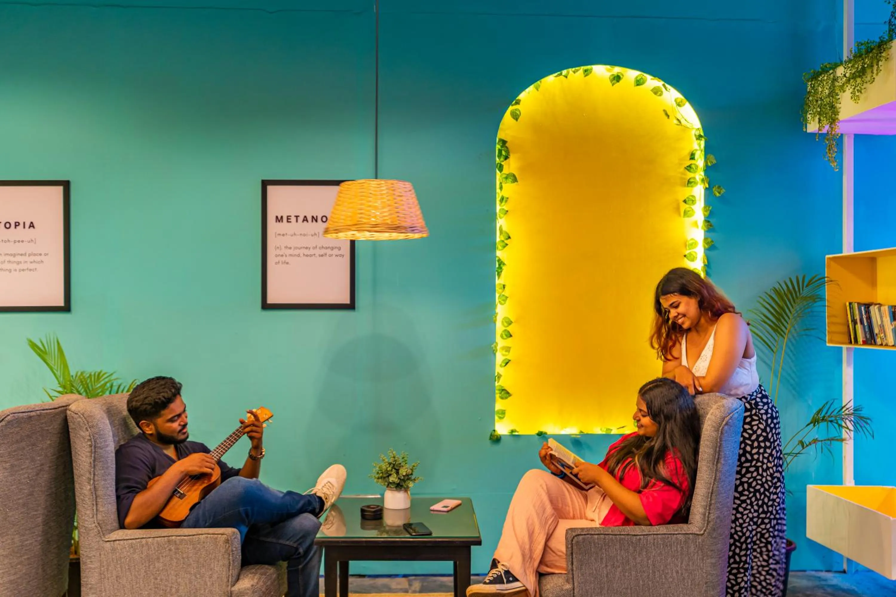 People in The Hosteller Goa, Candolim