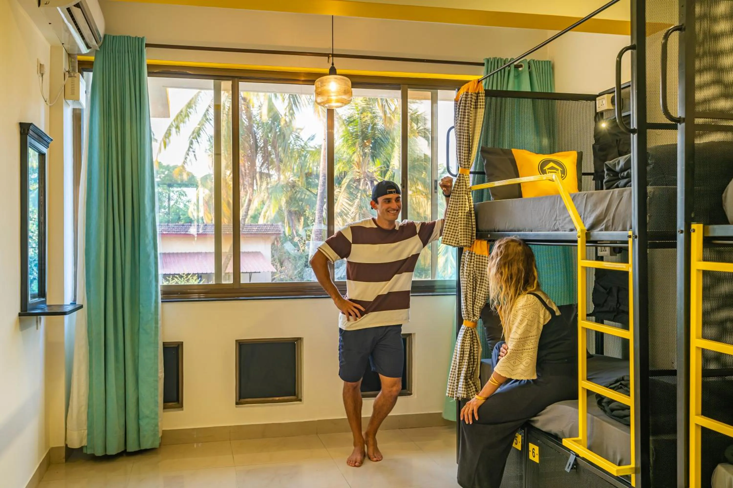 Bed in The Hosteller Goa, Candolim