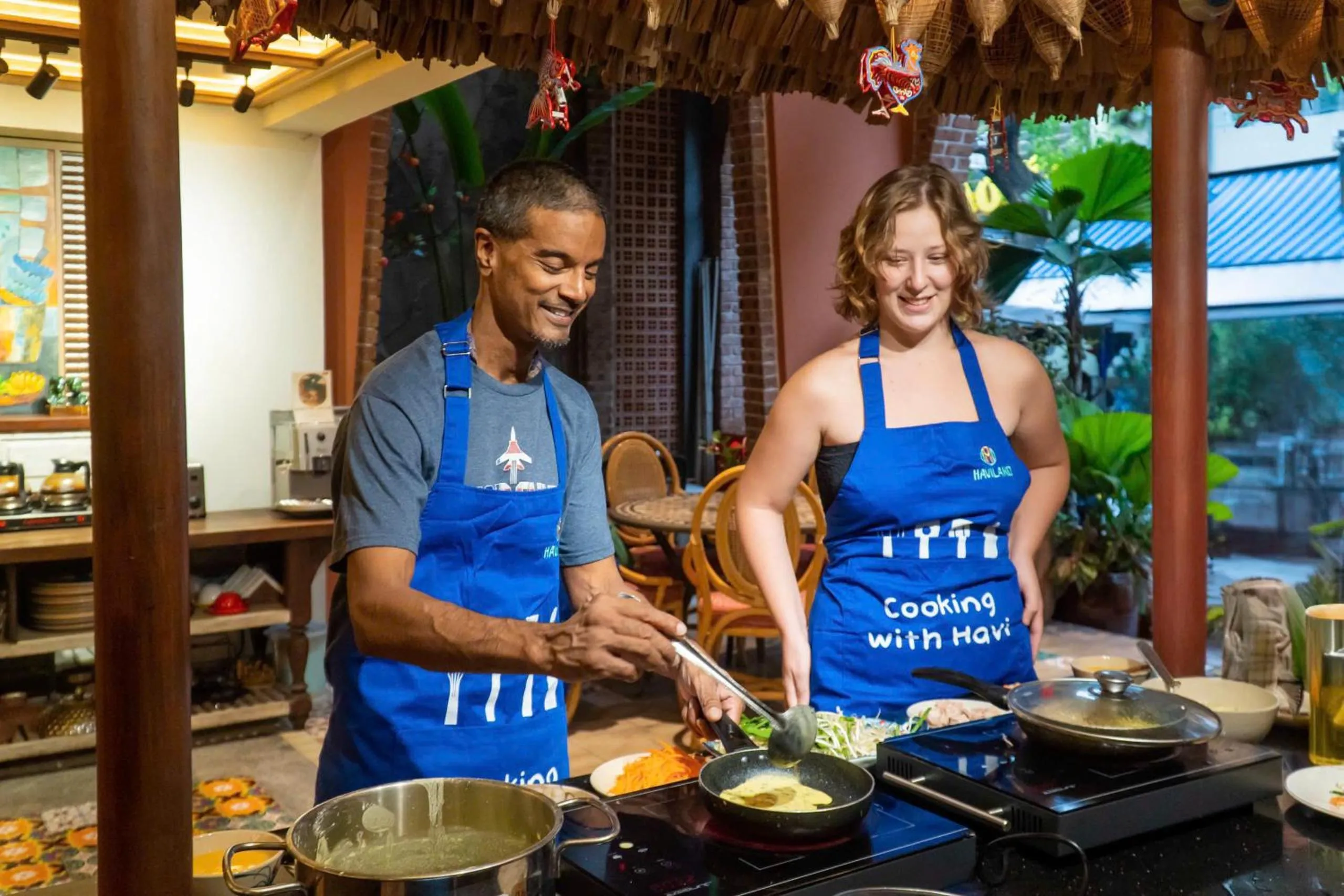 group of guests in Seahorse Signature Danang Hotel by Haviland