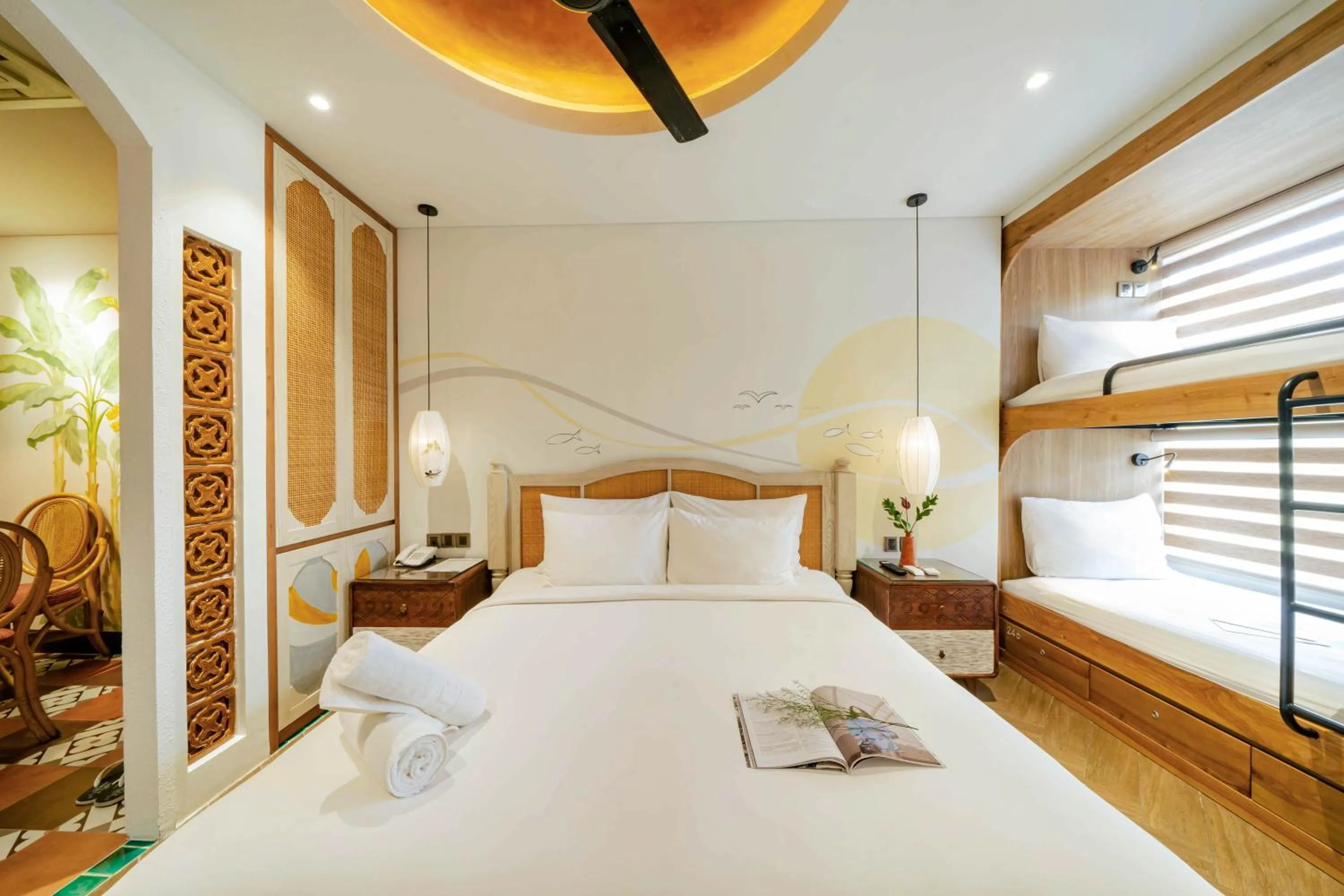 Bed in Seahorse Signature Danang Hotel by Haviland
