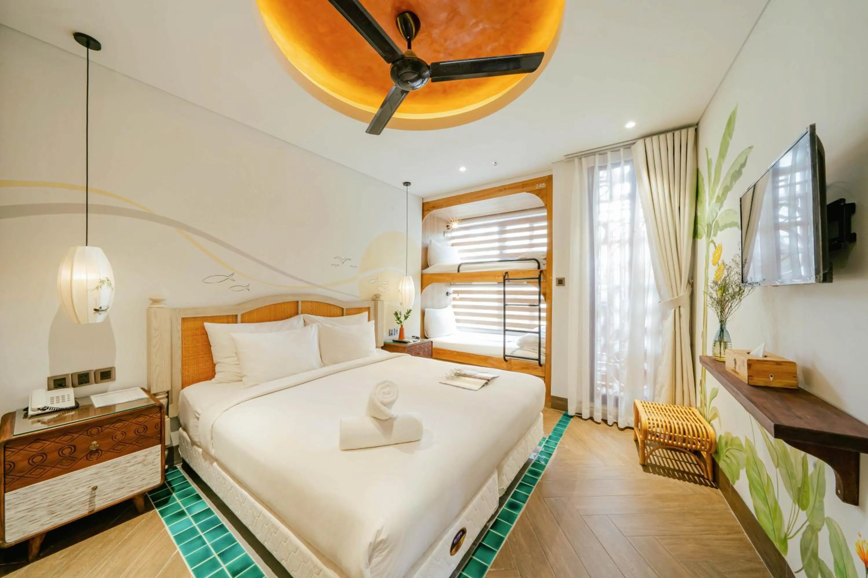 Bed in Seahorse Signature Danang Hotel by Haviland