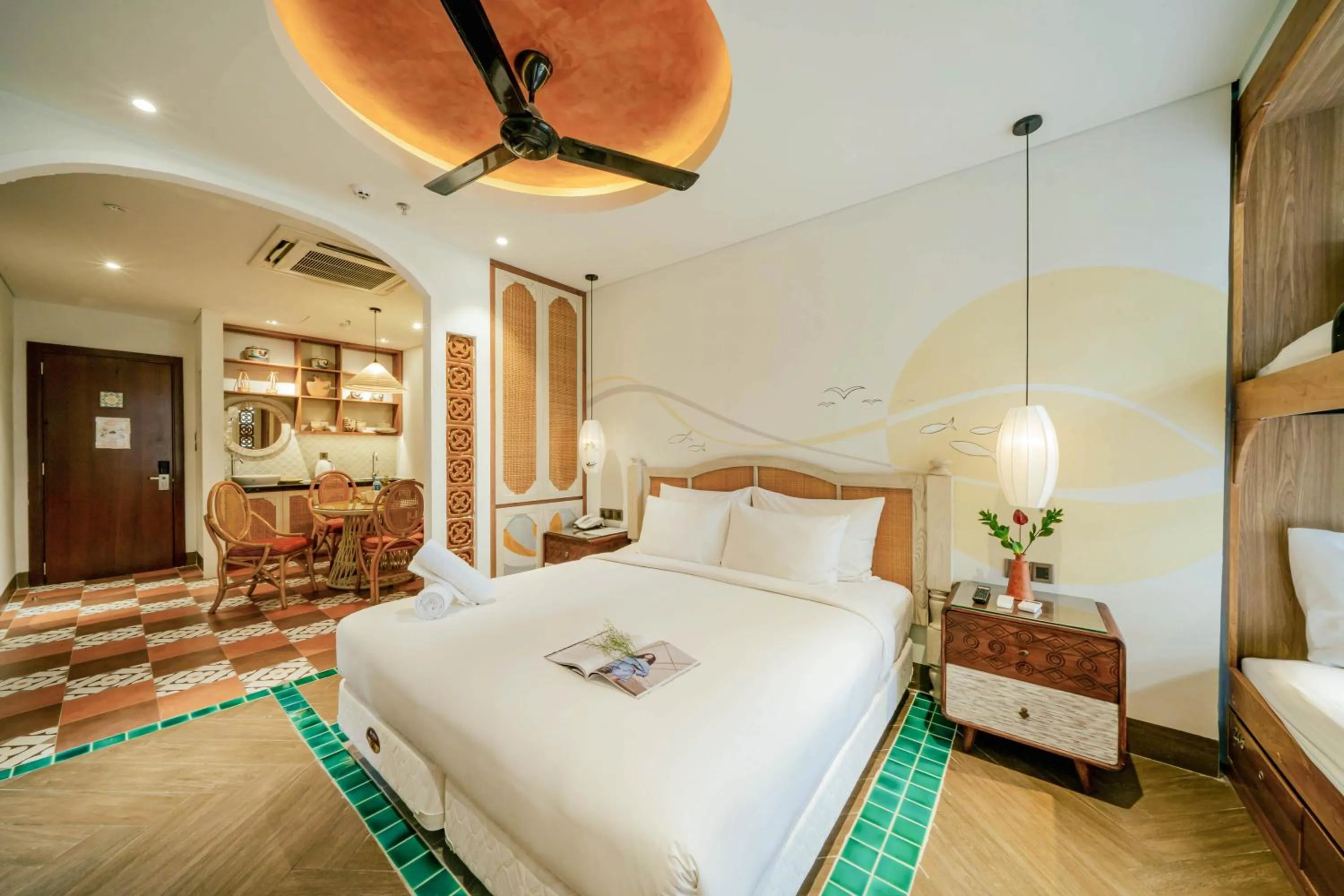 Bed in Seahorse Signature Danang Hotel by Haviland
