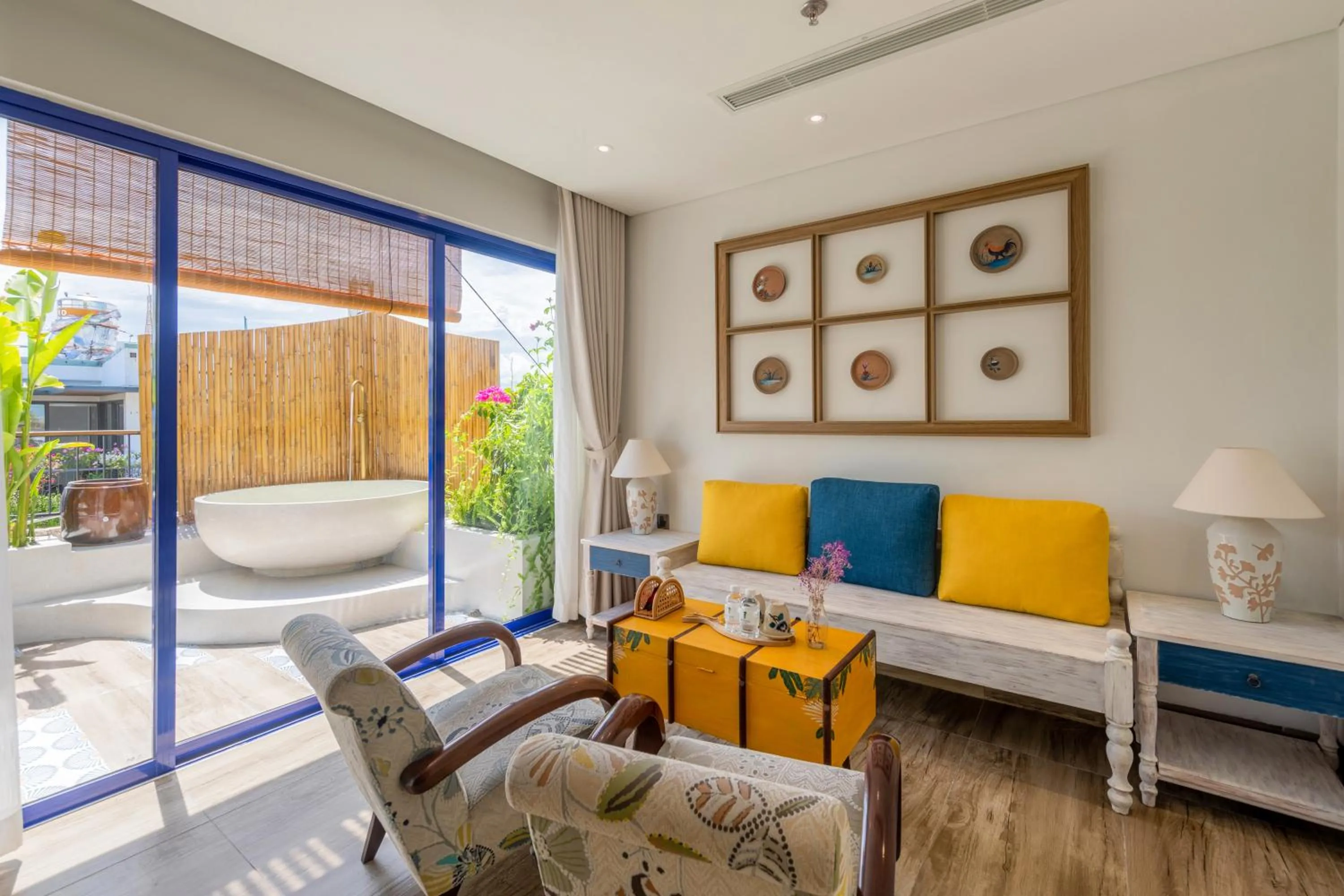 Living room in Seahorse Signature Danang Hotel by Haviland