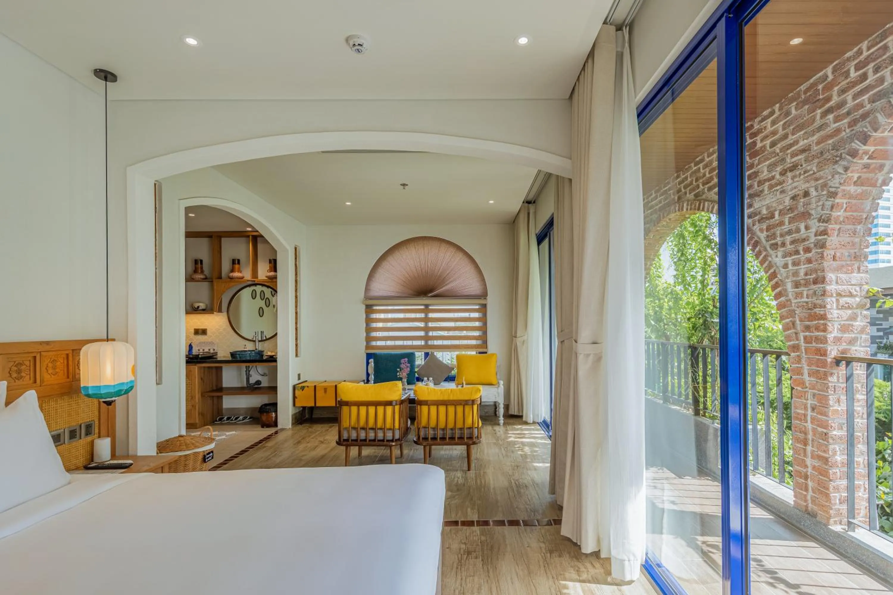 Living room, Bed in Seahorse Signature Danang Hotel by Haviland