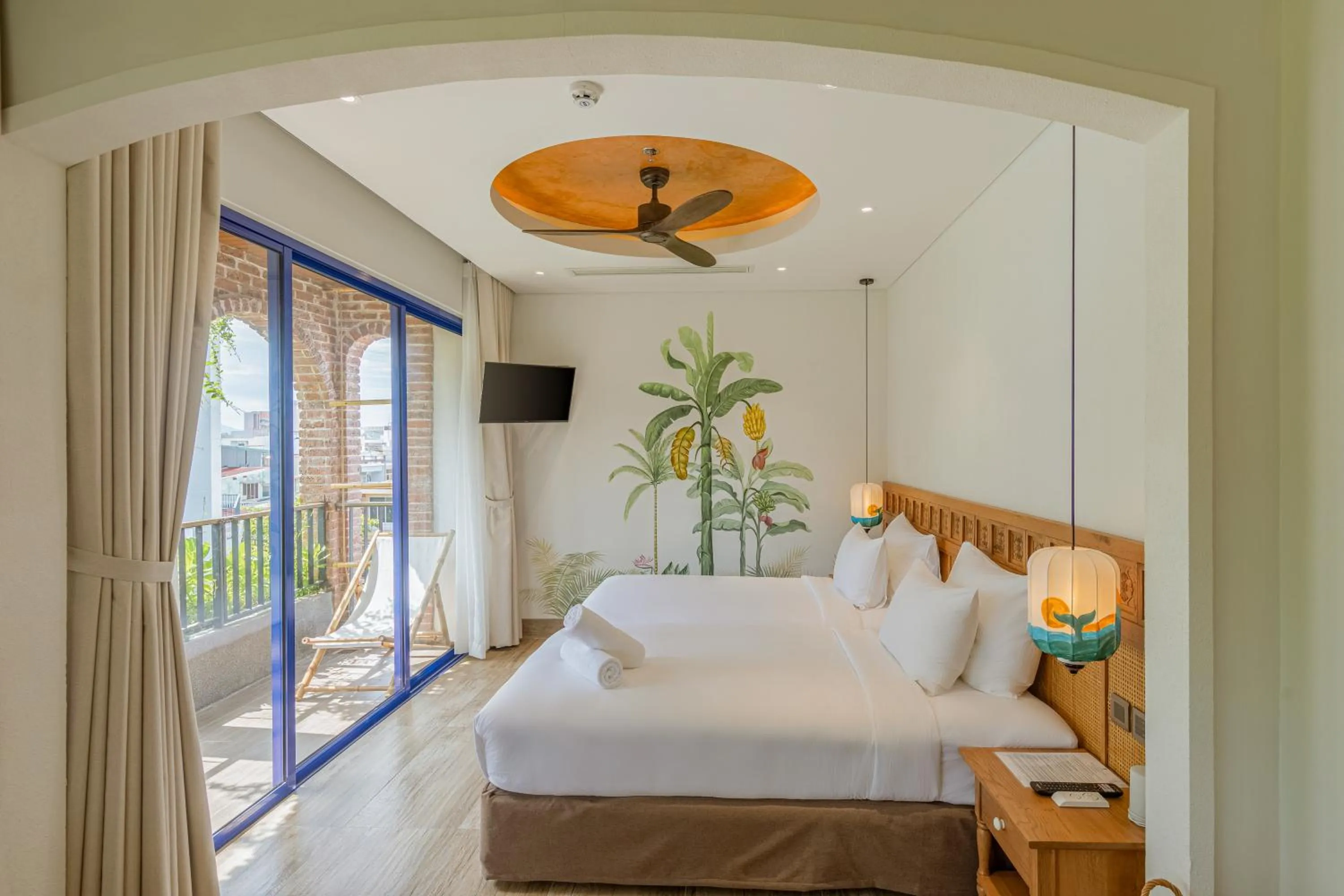 Bed in Seahorse Signature Danang Hotel by Haviland