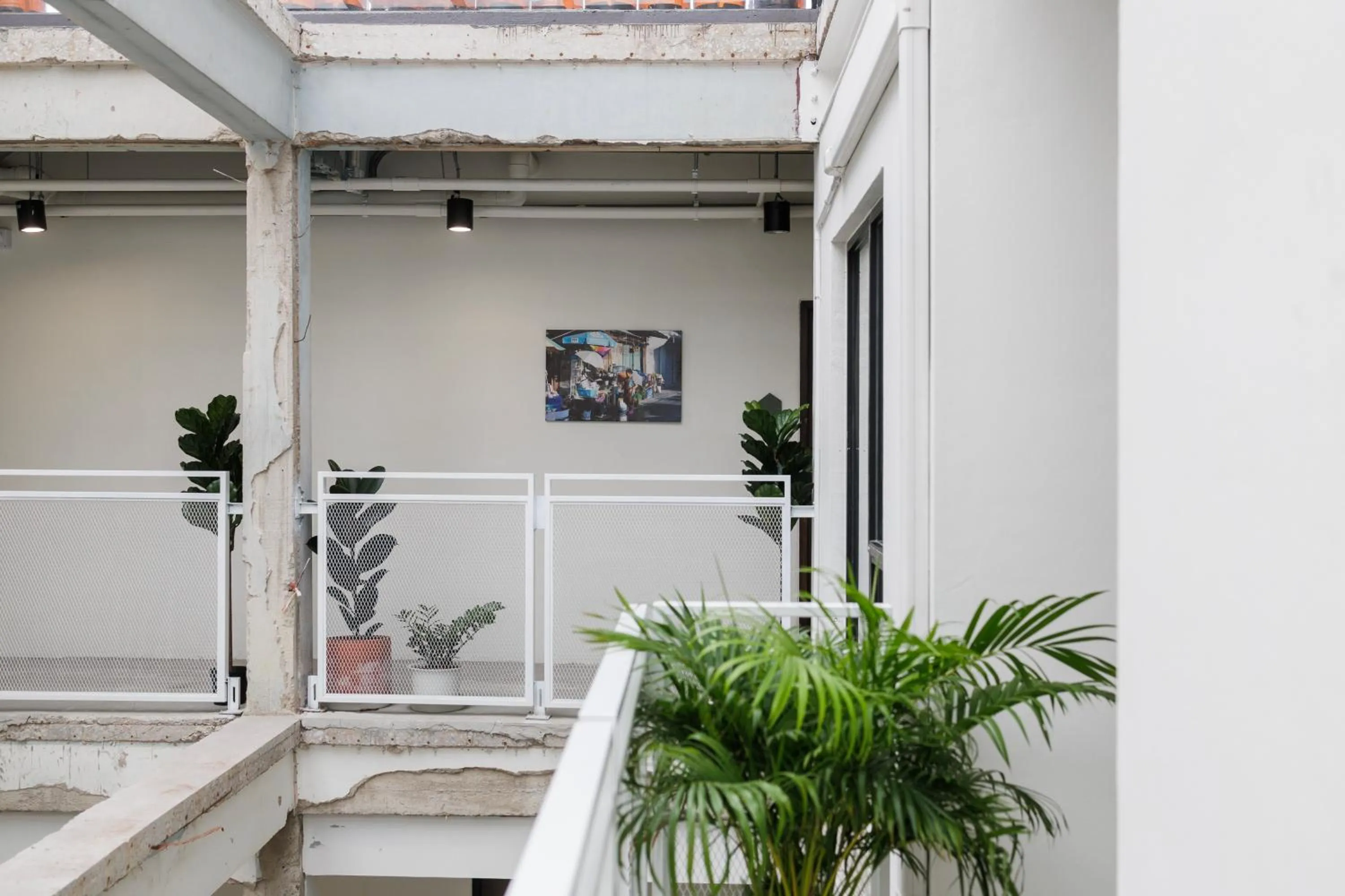 Balcony/Terrace in C'HOUSE Bangkok