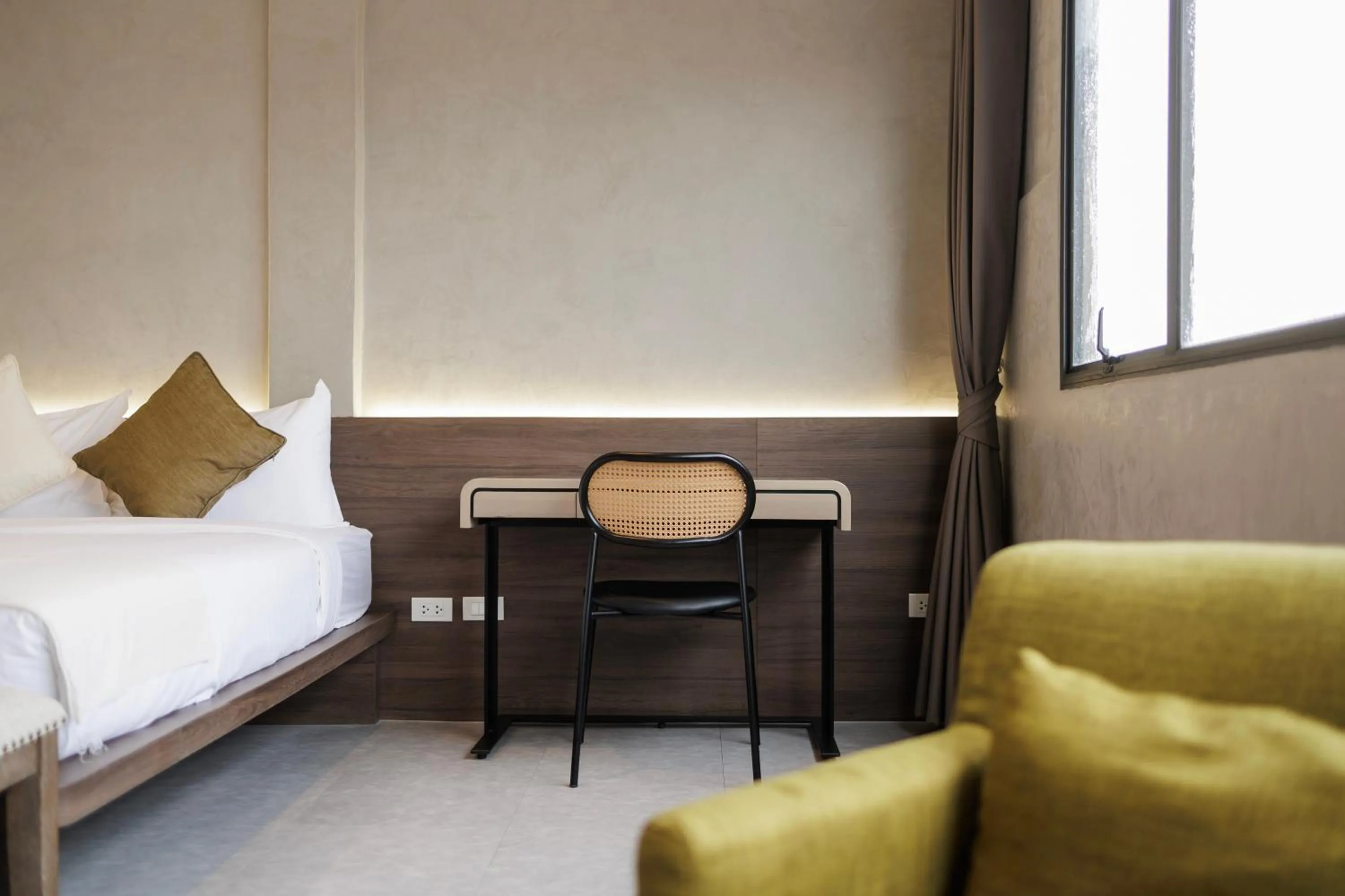 Bed in C'HOUSE Bangkok