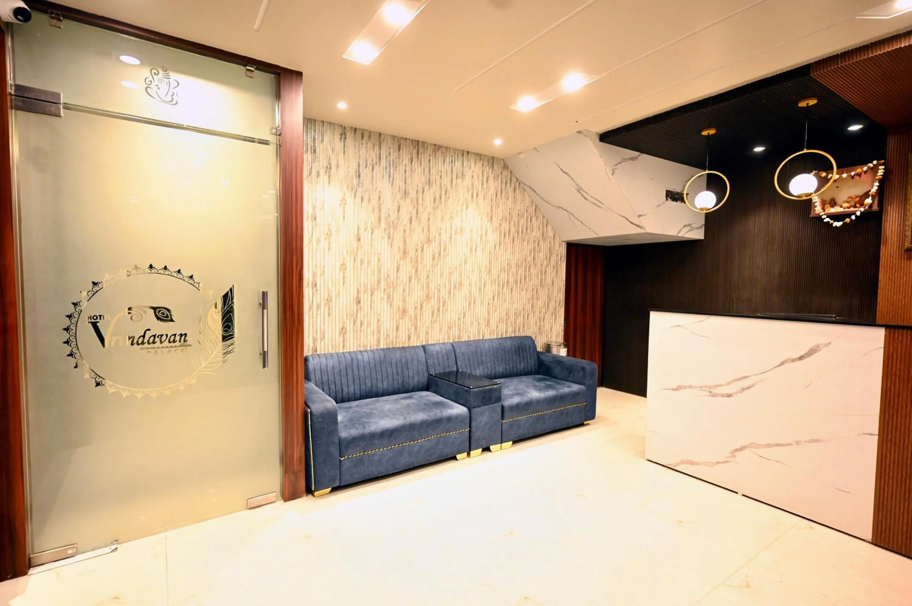 Bed in Hotel Vrindavan Palace