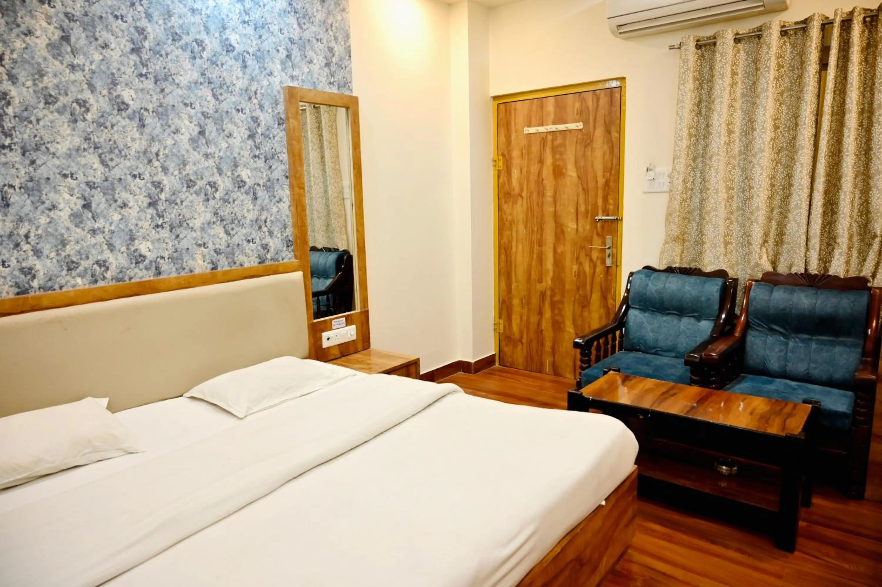 Bed in Hotel Vrindavan Palace