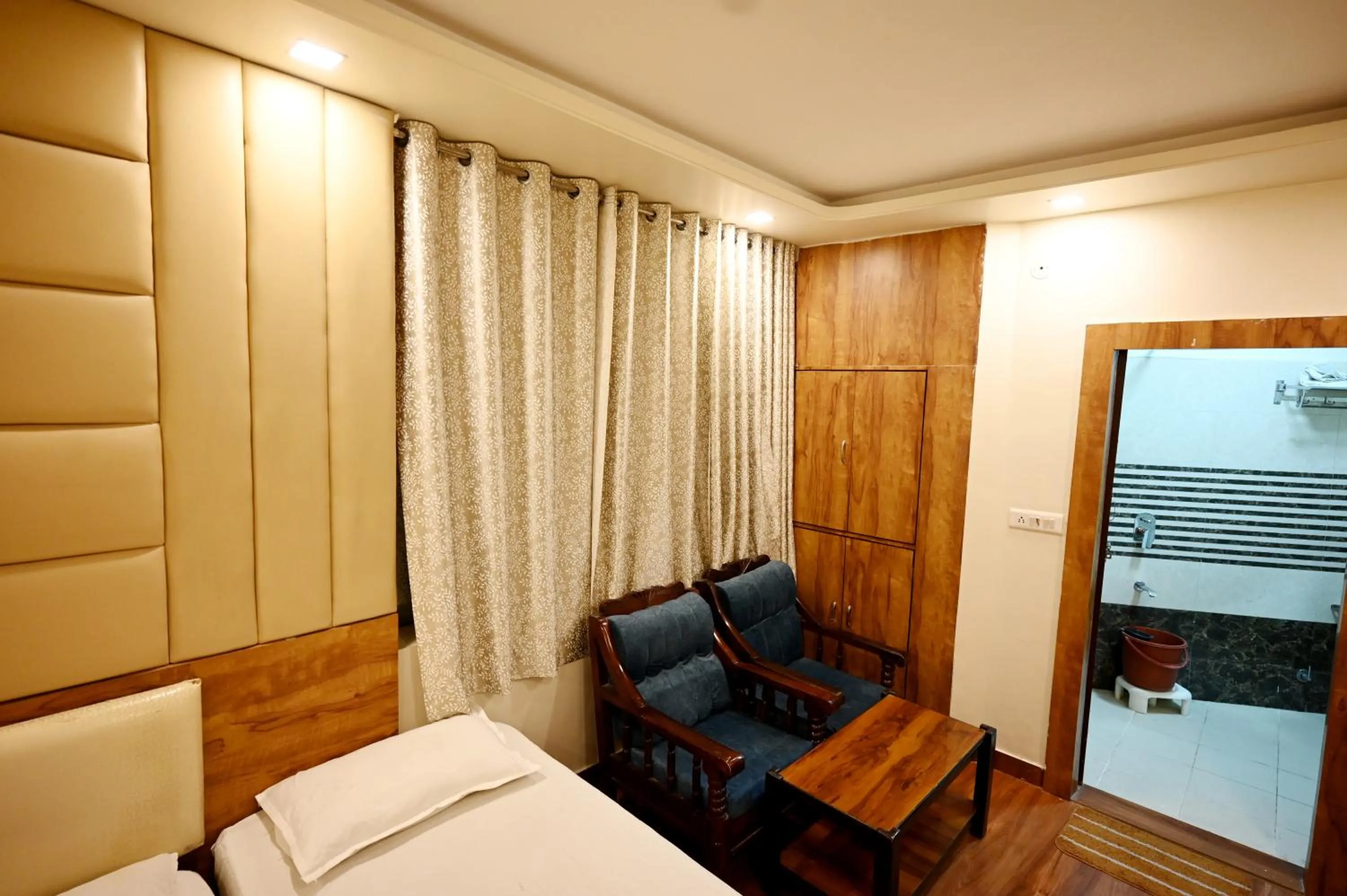 Bed in Hotel Vrindavan Palace