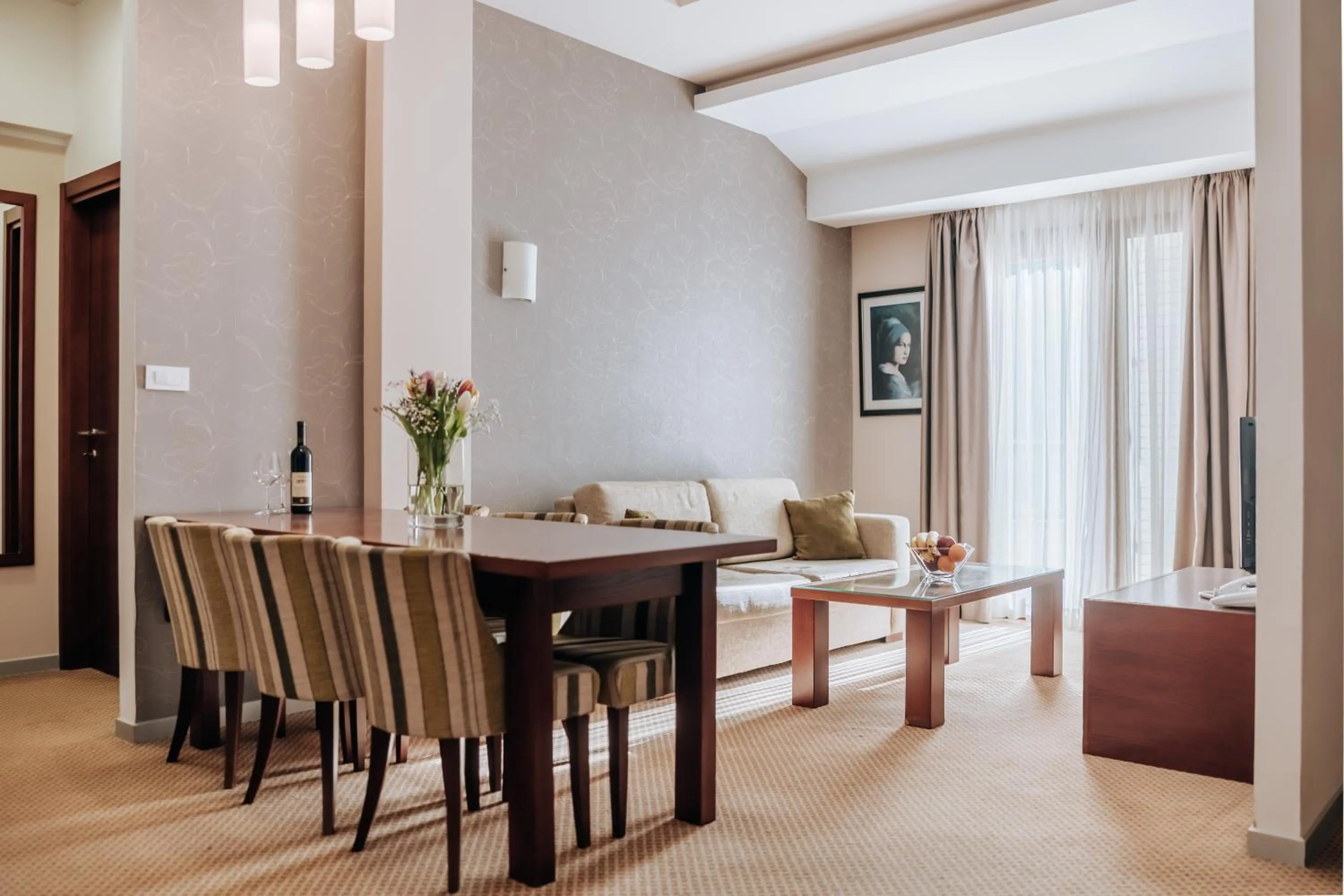 Living room in Apartments Del Mar