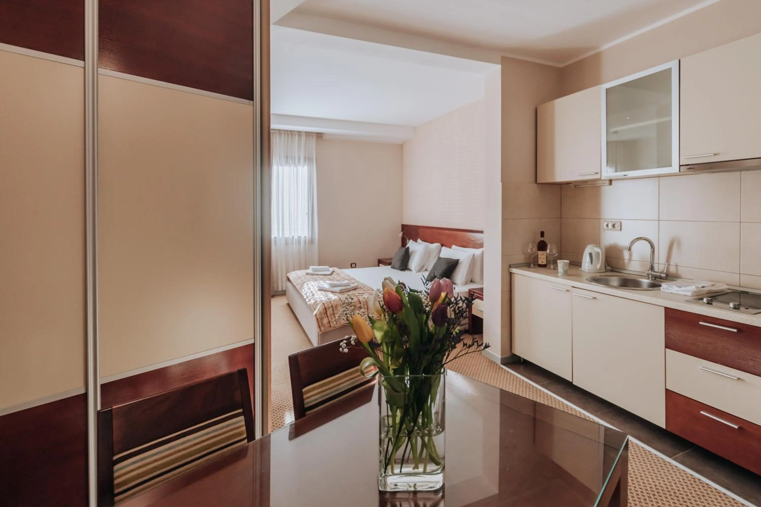 Kitchen or kitchenette in Apartments Del Mar