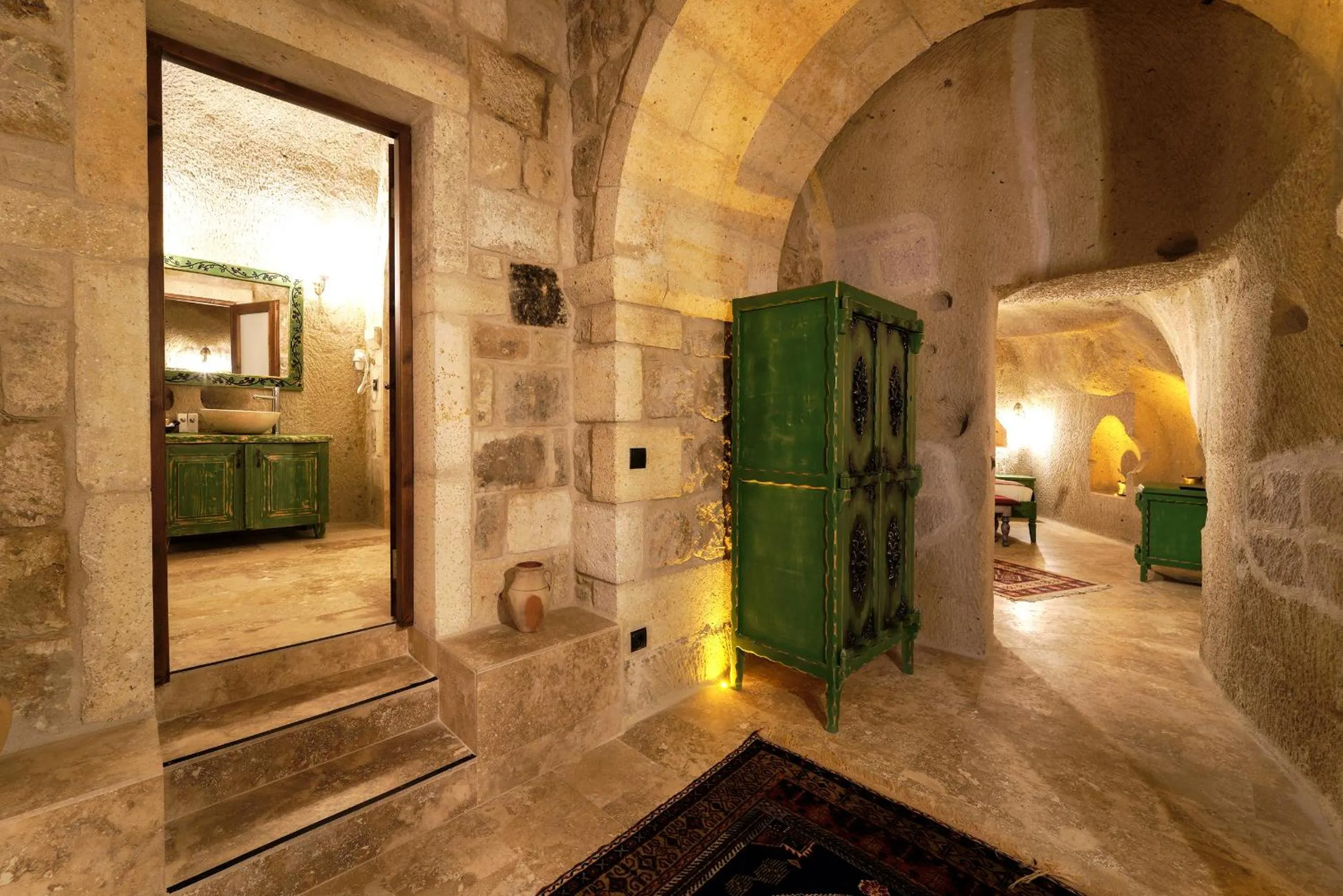 Bathroom in Doctor's Cave Cappadocia