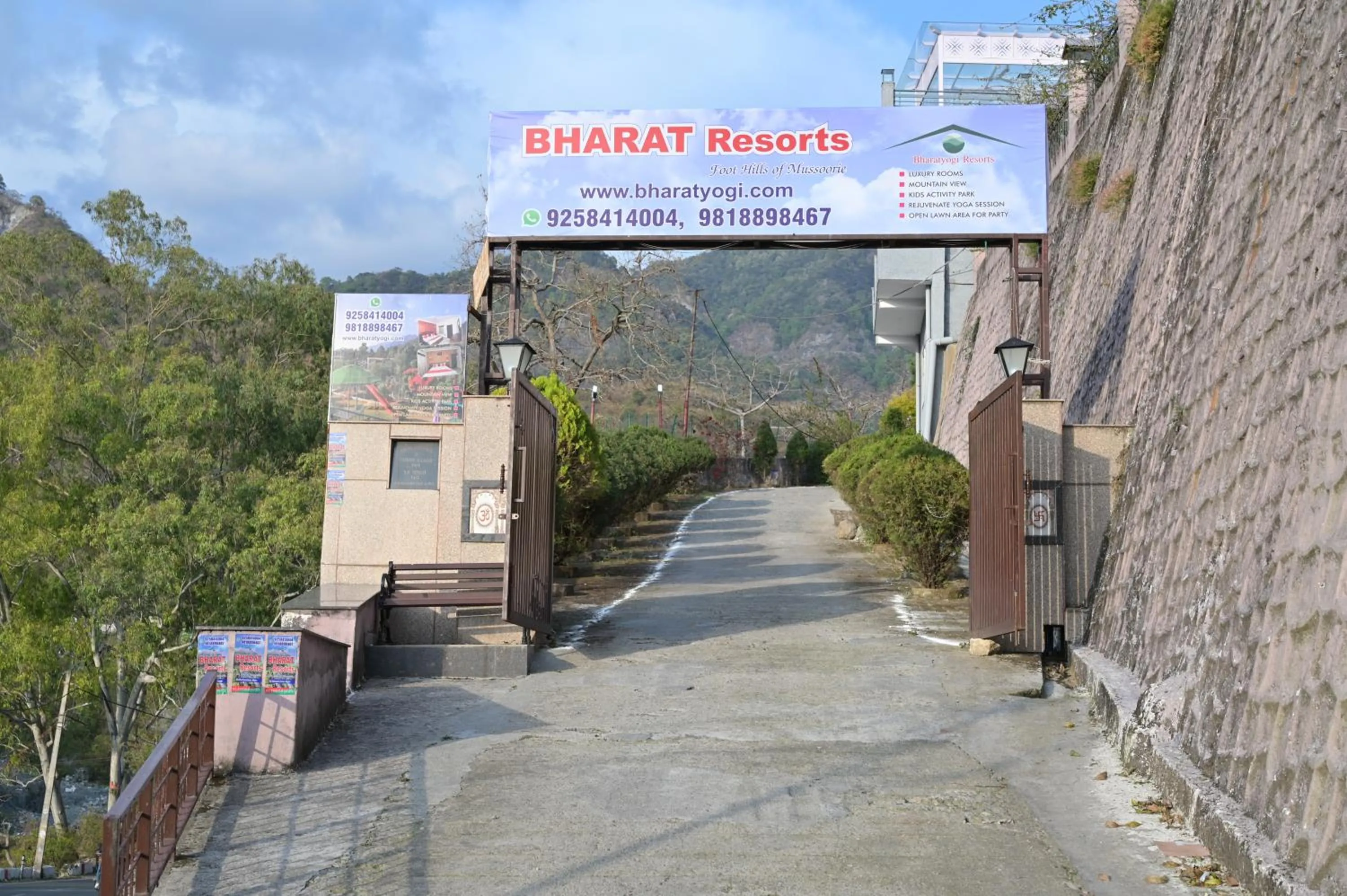 Property building in Bharat Resorts