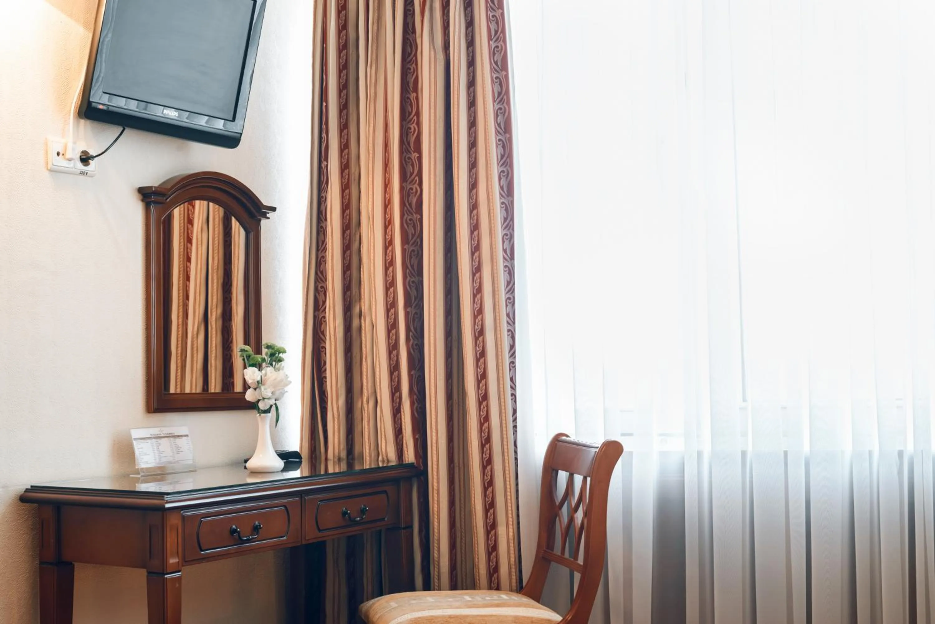 Decorative detail in Premier Hotel Rus