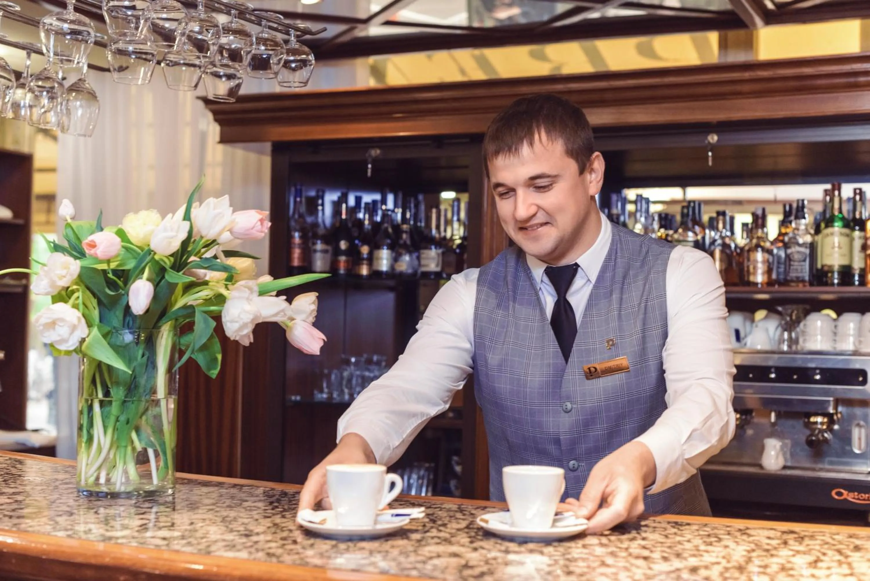 Staff in Premier Hotel Rus