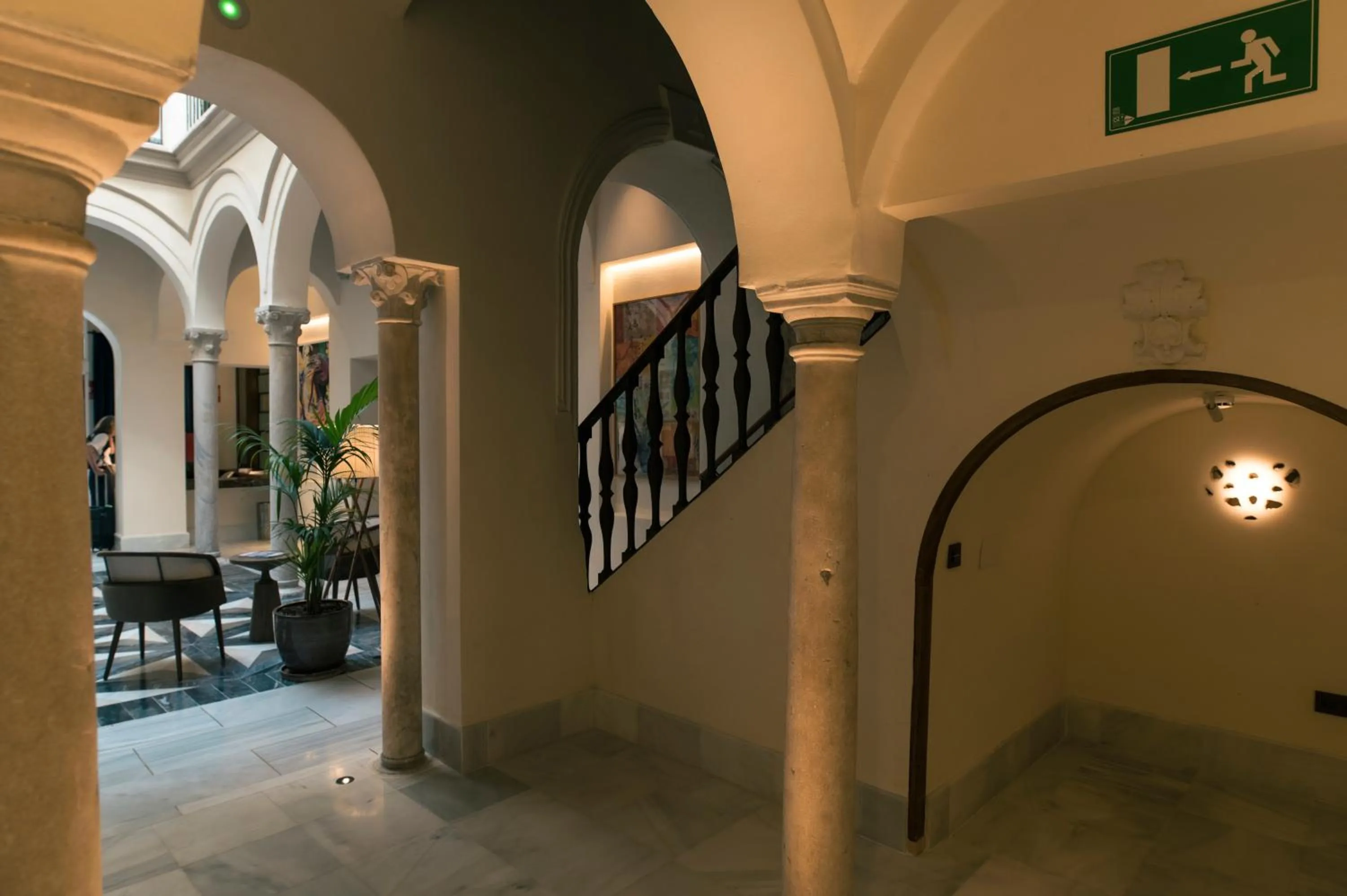 Patio in Legado Magdalena Hotel