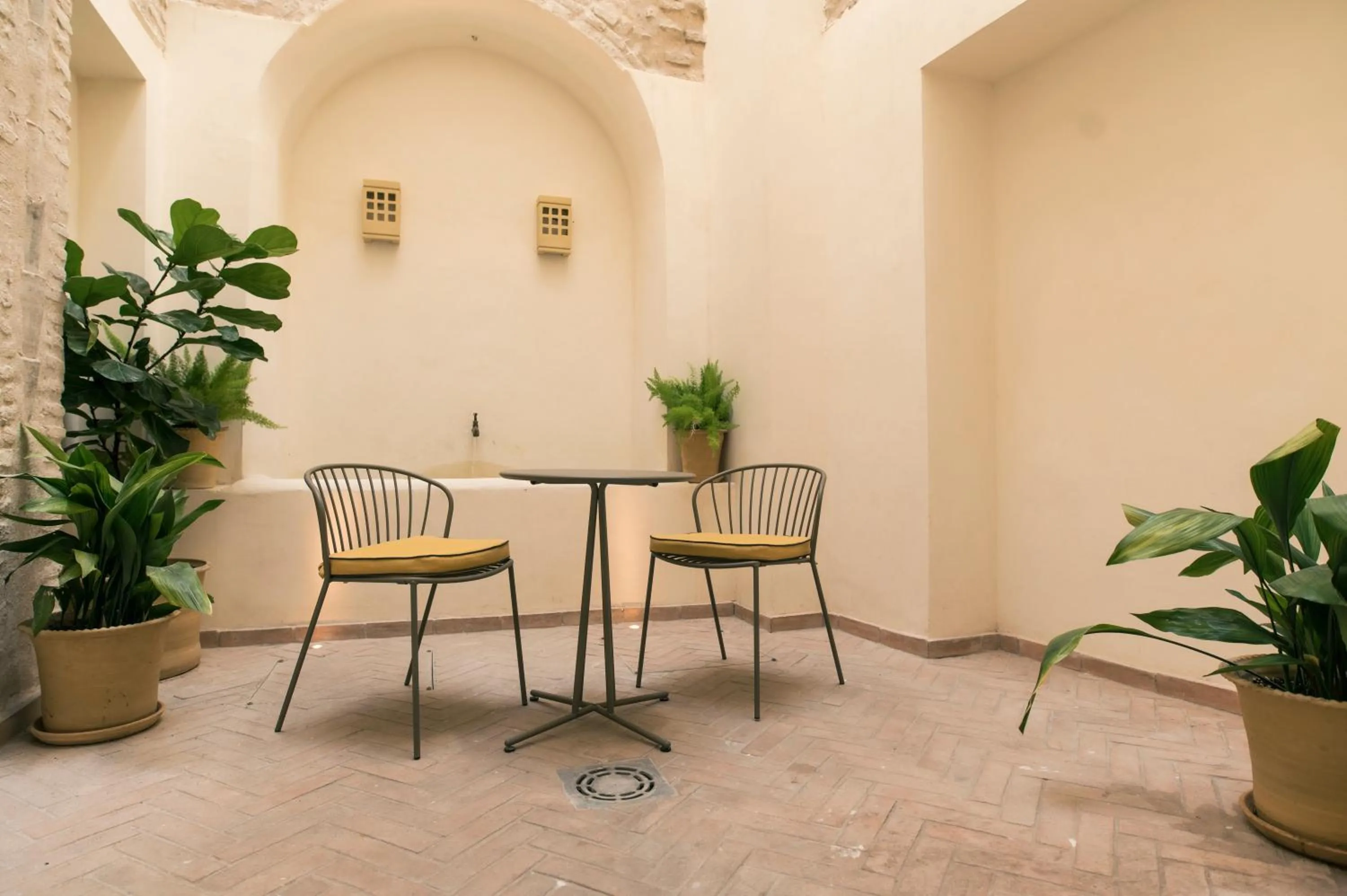 Patio in Legado Magdalena Hotel