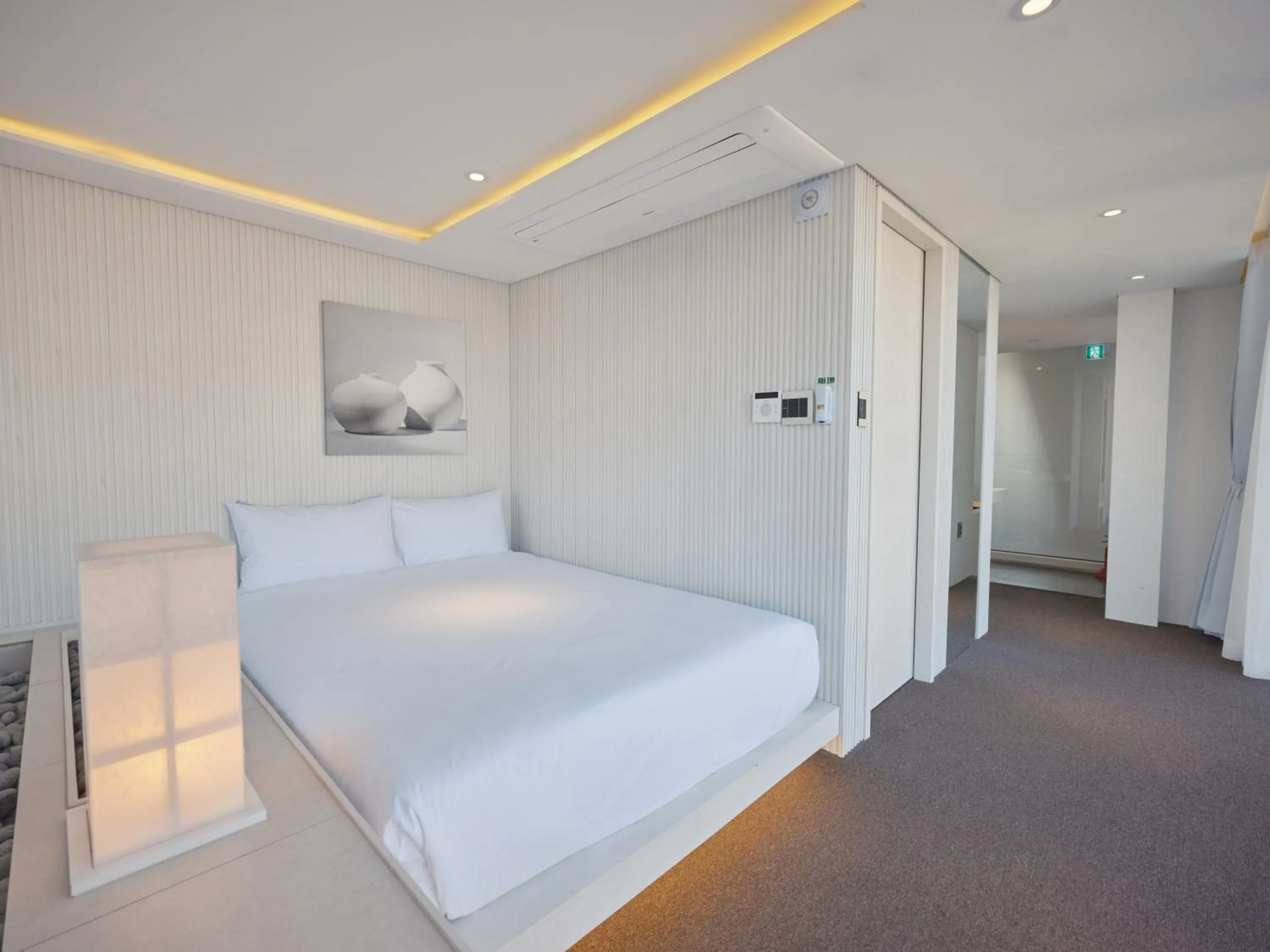 Bed in The Leap Seoul Sadang