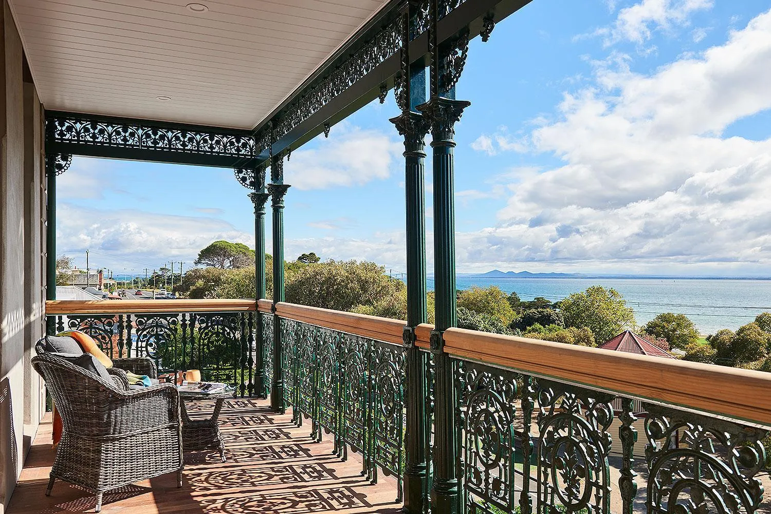 Balcony/Terrace in Portarlington Grand Hotel