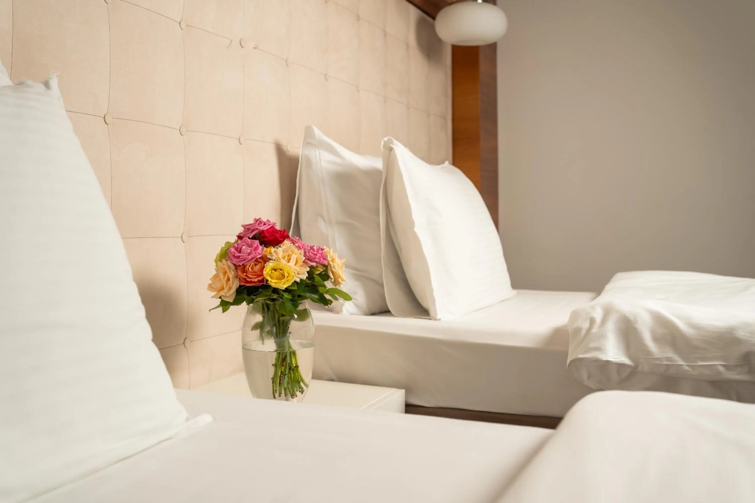 Bed in Garni Hotel Centar