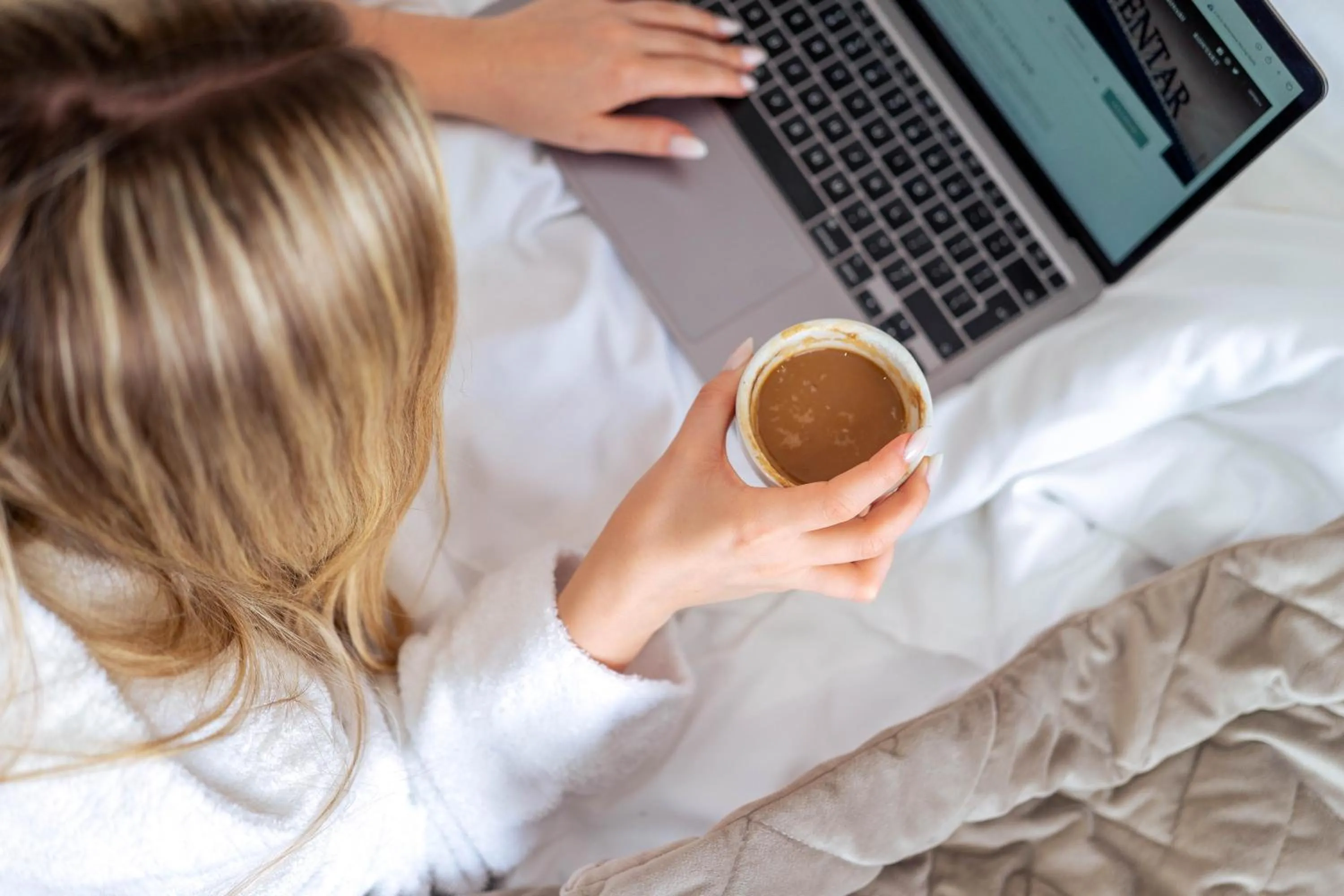 Bed in Garni Hotel Centar