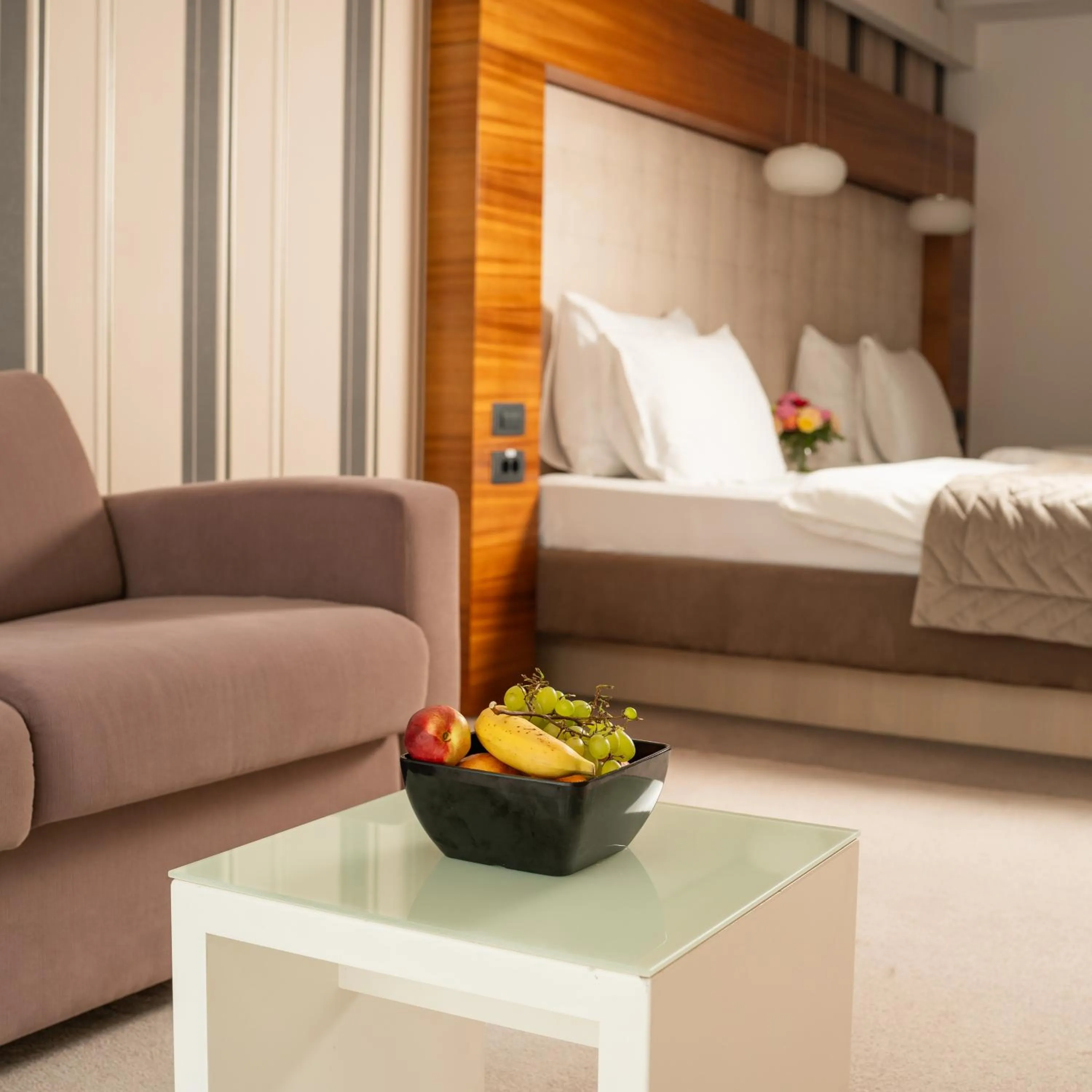 Bed in Garni Hotel Centar