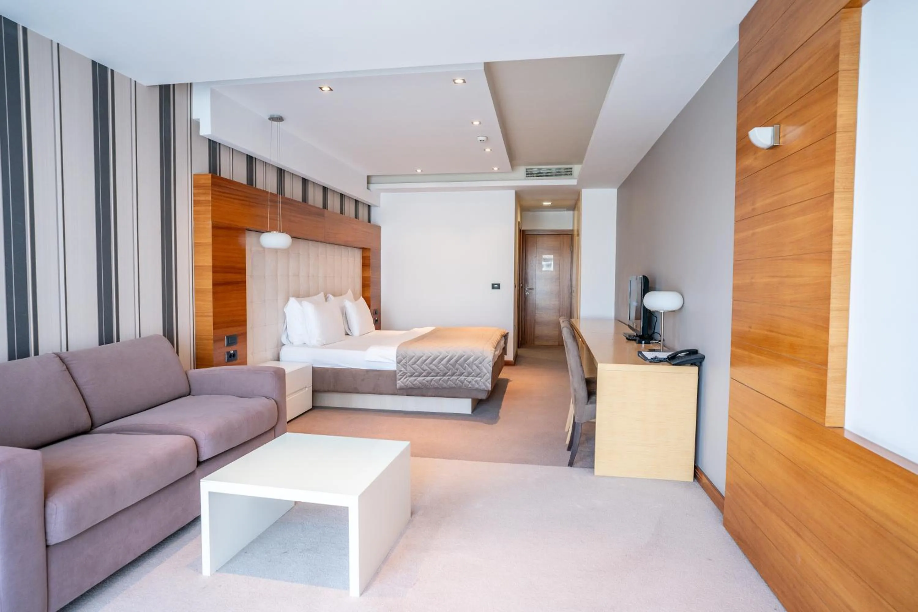 Bed in Garni Hotel Centar